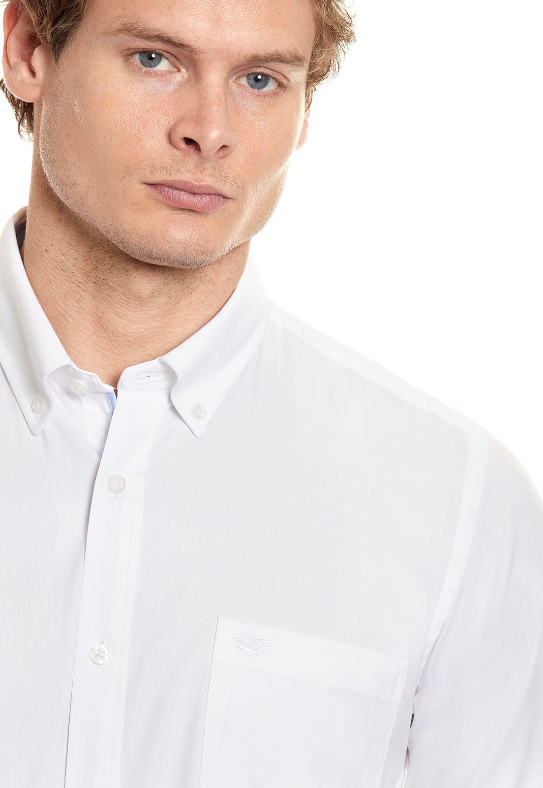 Camisa Oxford Smart Casual White-3