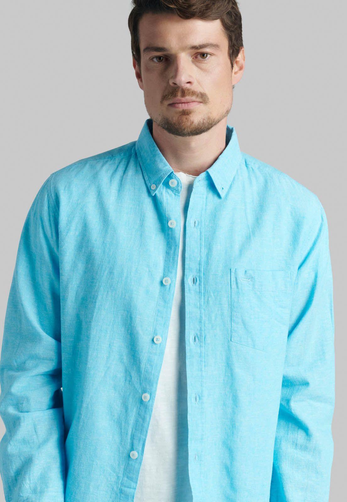 Camisa Sport Lino Lowell Ice-2