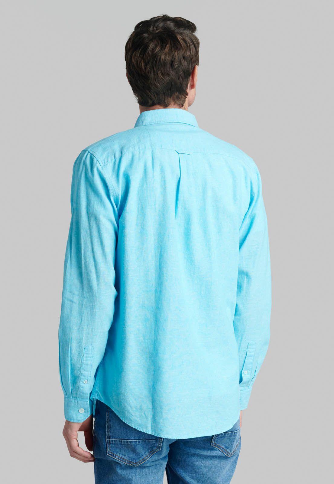 Camisa Sport Lino Lowell Ice-3