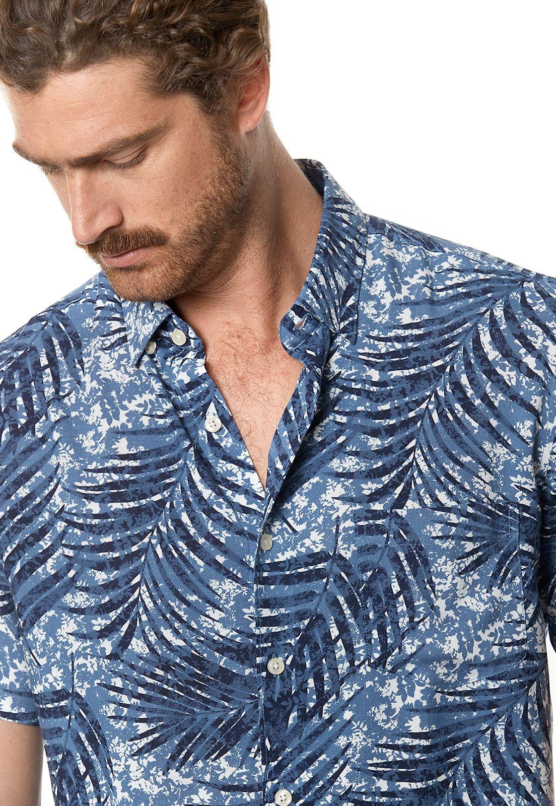 CAMISA ESTAMPADA NEVADA FJ BLUE-3