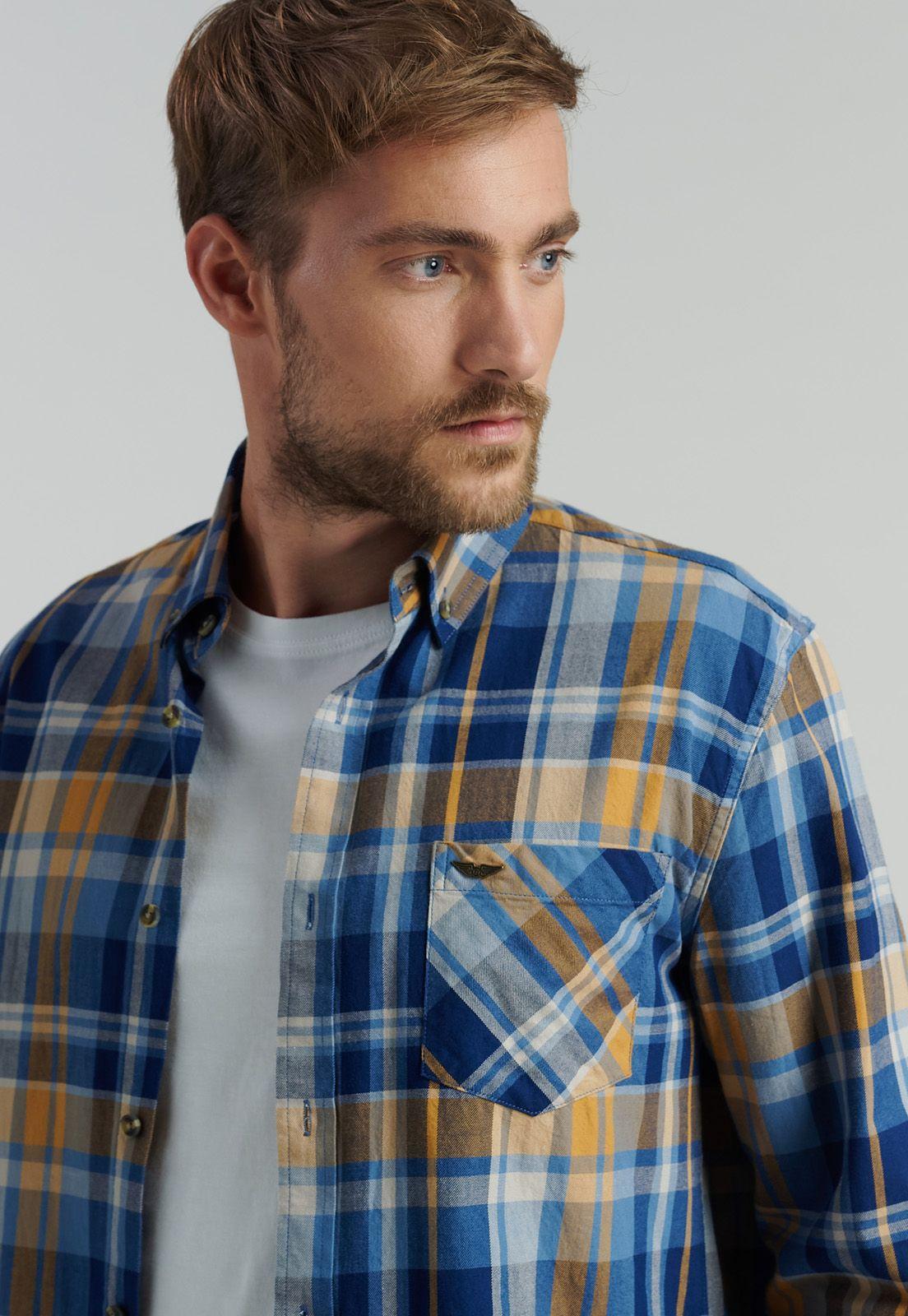 Camisa Harlem Fjs Mustard-2