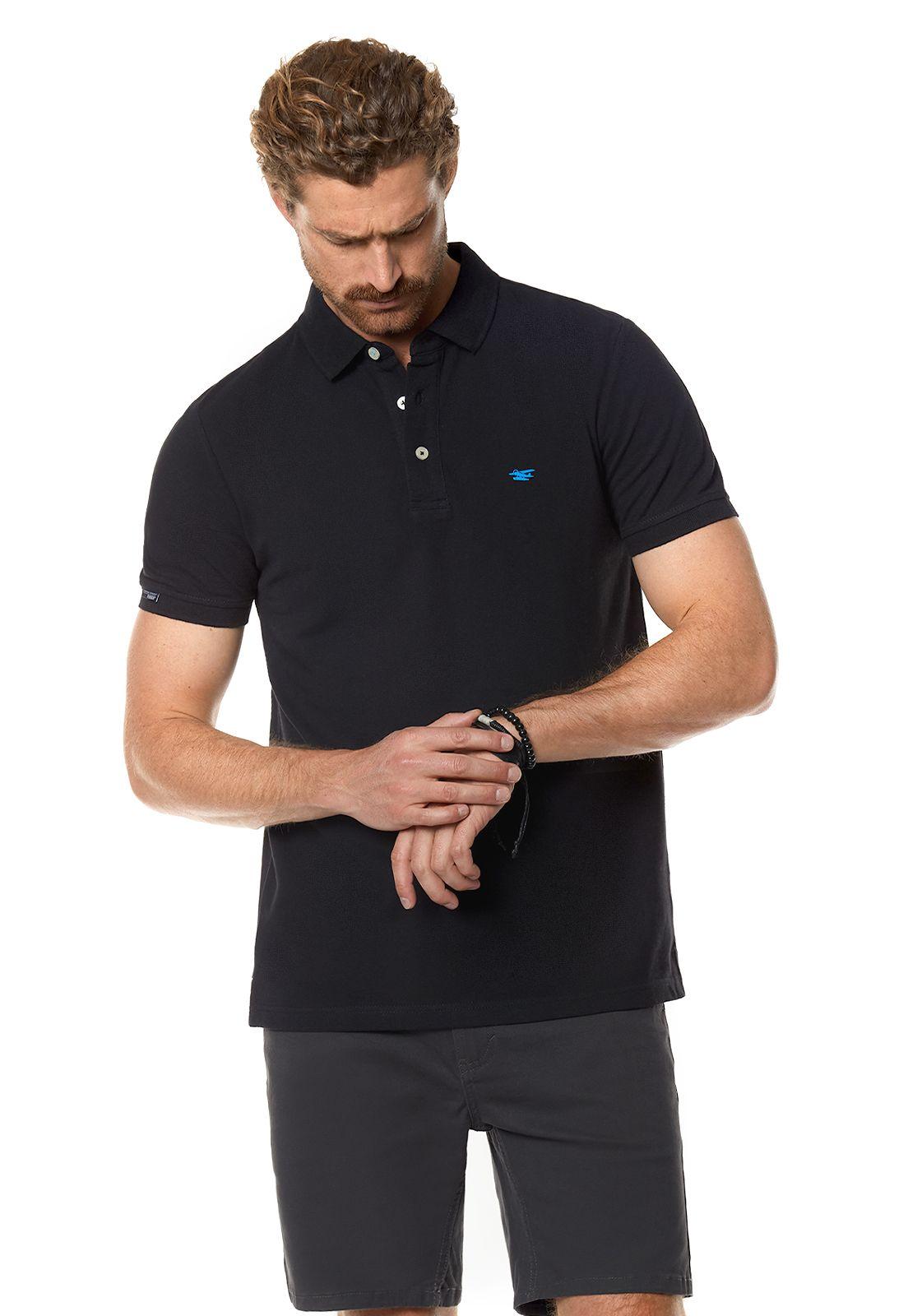 Polera Polo Kansas Black-0