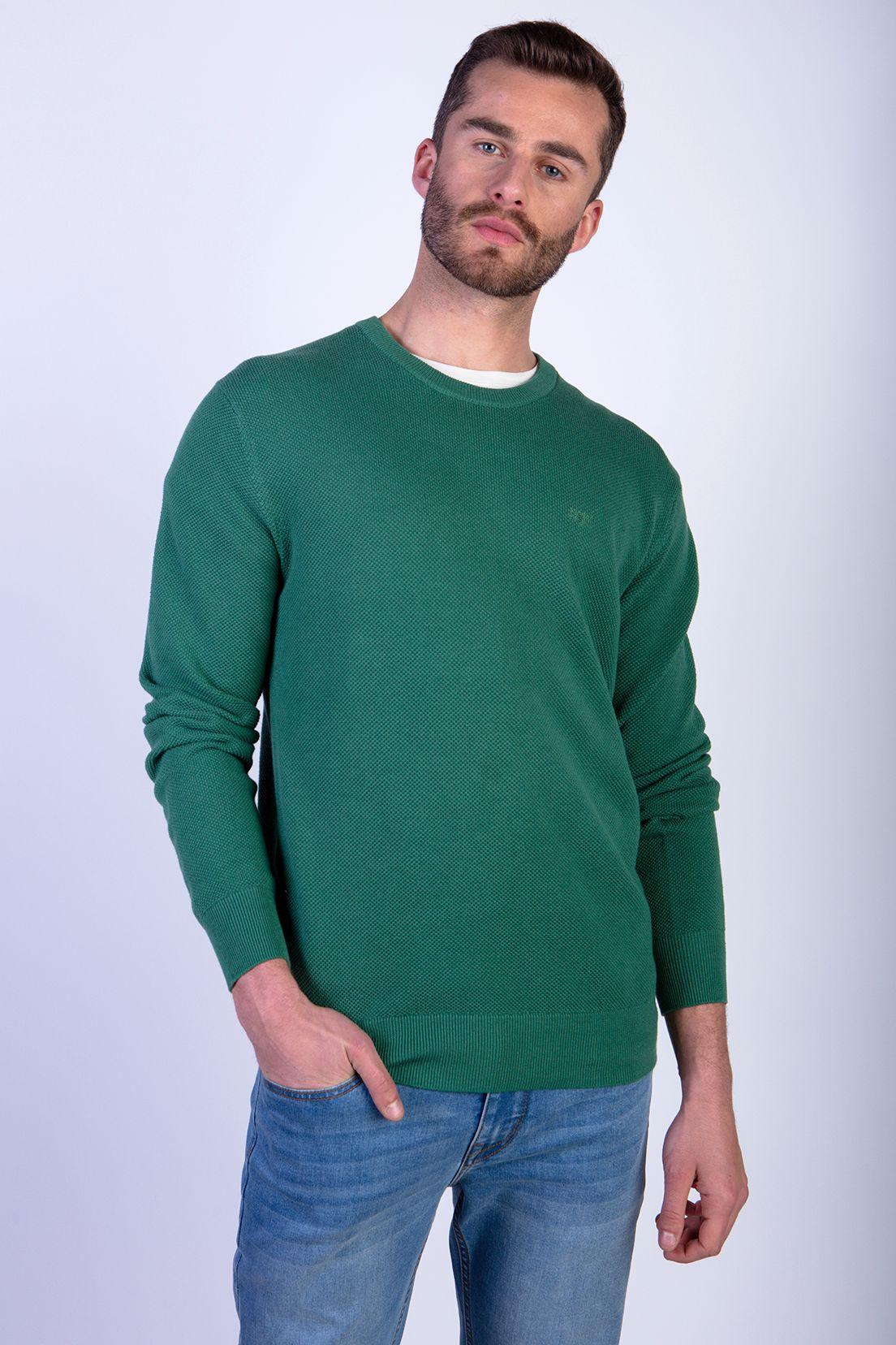 SWEATER GRANADA DK. GREEN-0
