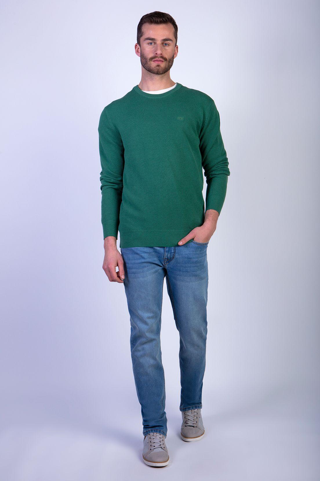 SWEATER GRANADA DK. GREEN-2