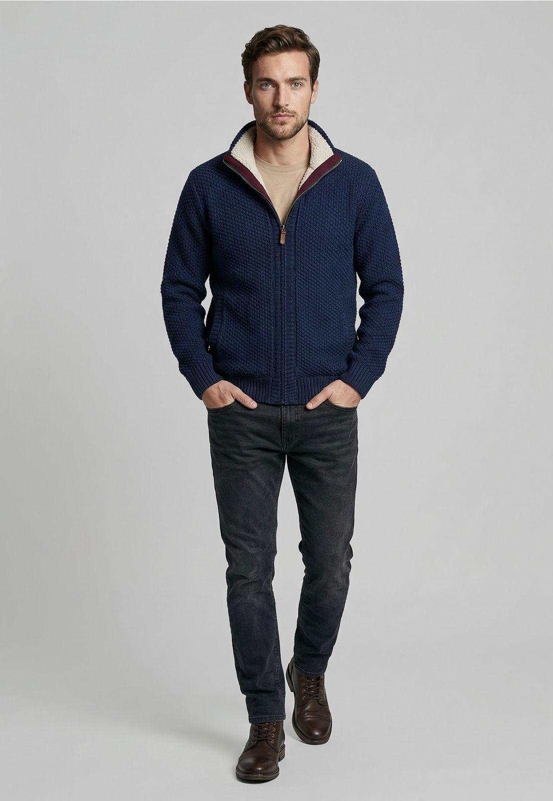 Sweater Clearwater Navy Melange-1