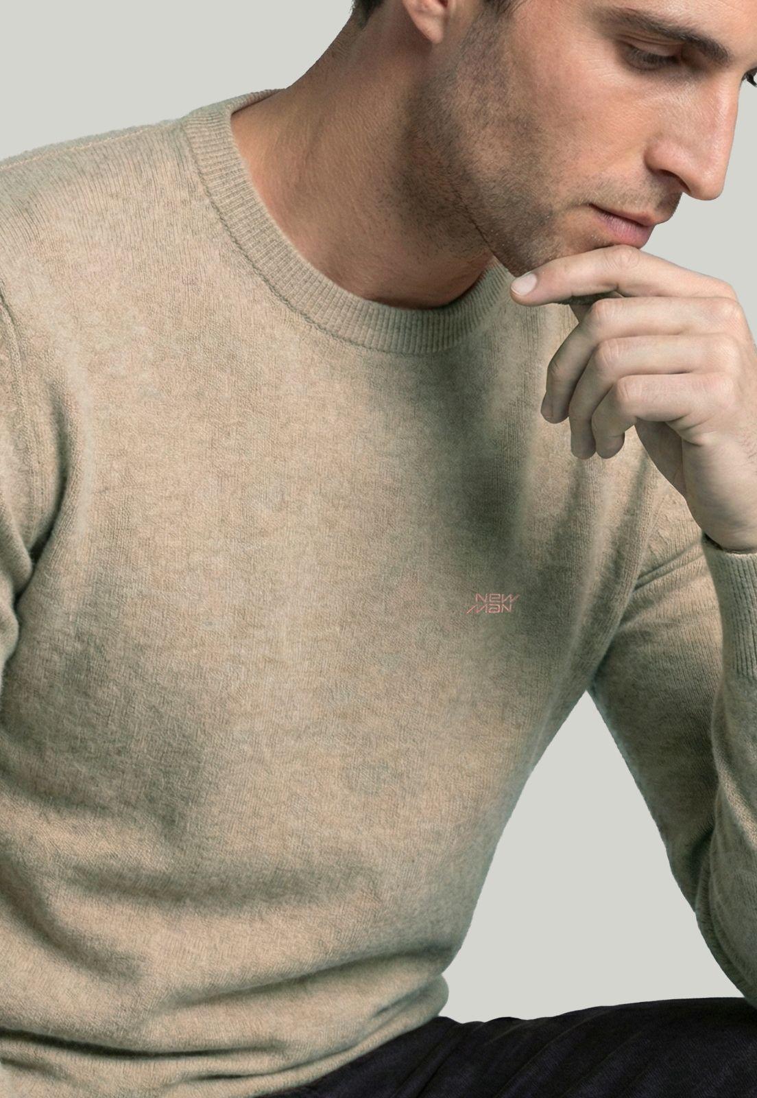 Sweater Madrid Camel Melange-2