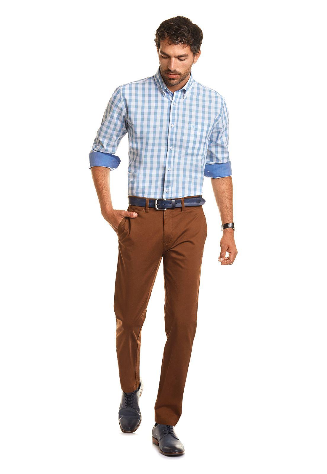 Pantalón Twill Slim L/31 Nuts Fe-1
