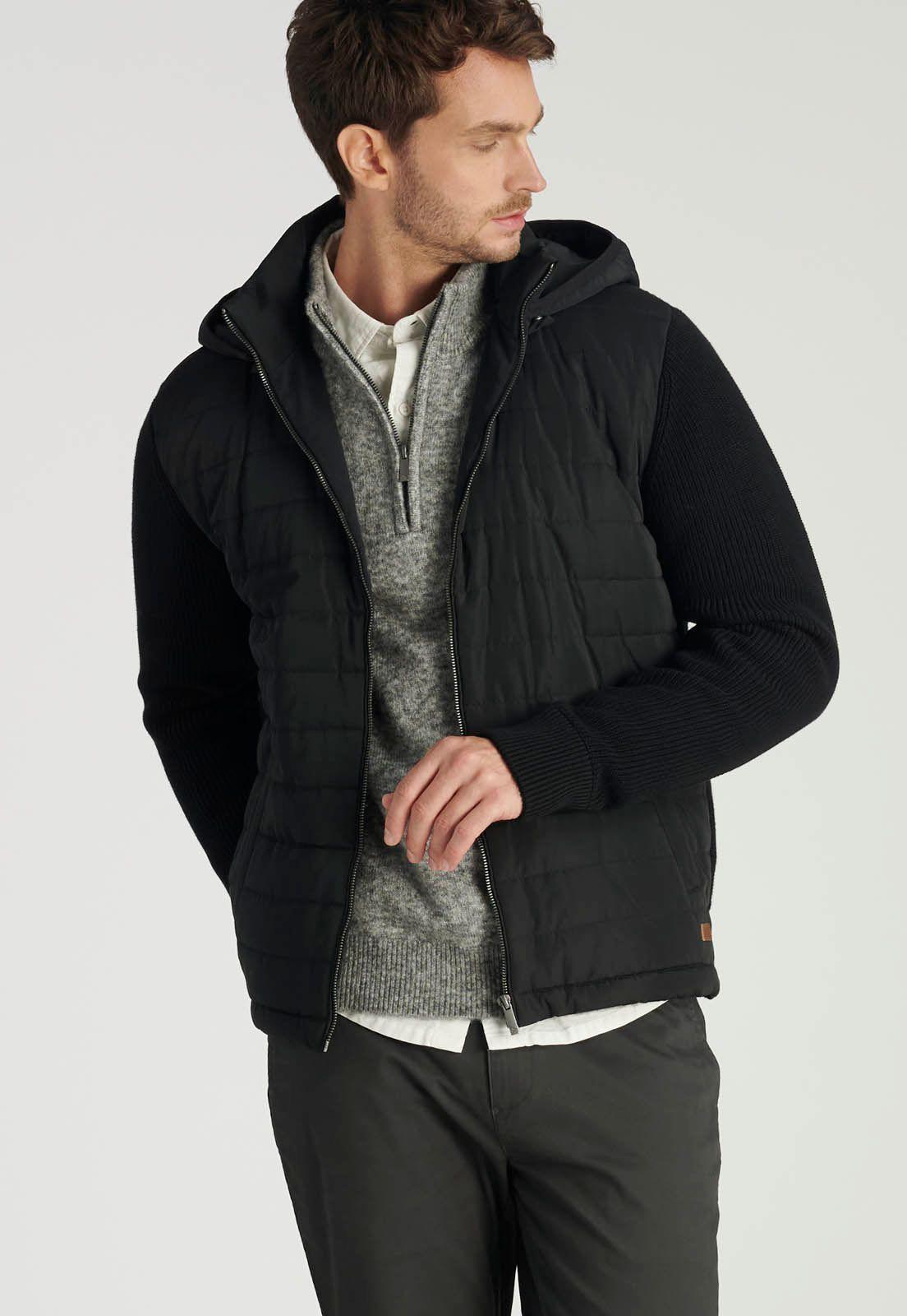 Cardigan Teruel Heritage Dk Grey Melange-4