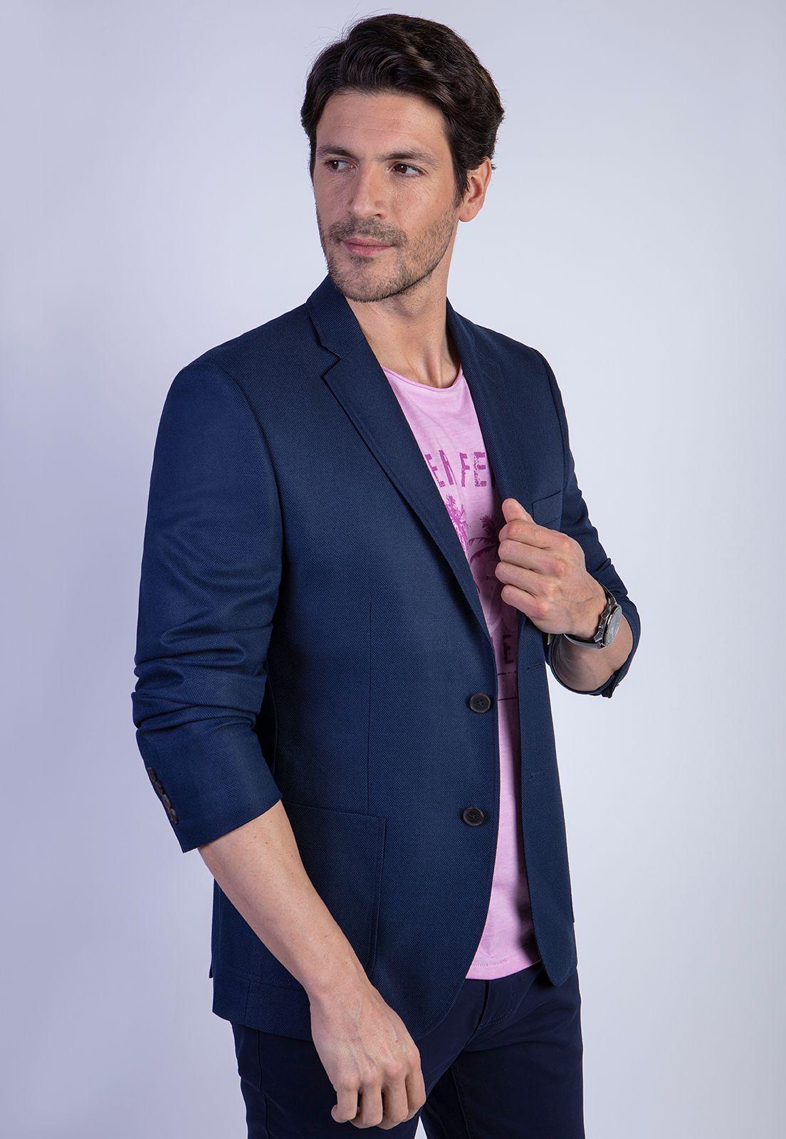 Blazer Smart Casual Georgia Navy-0