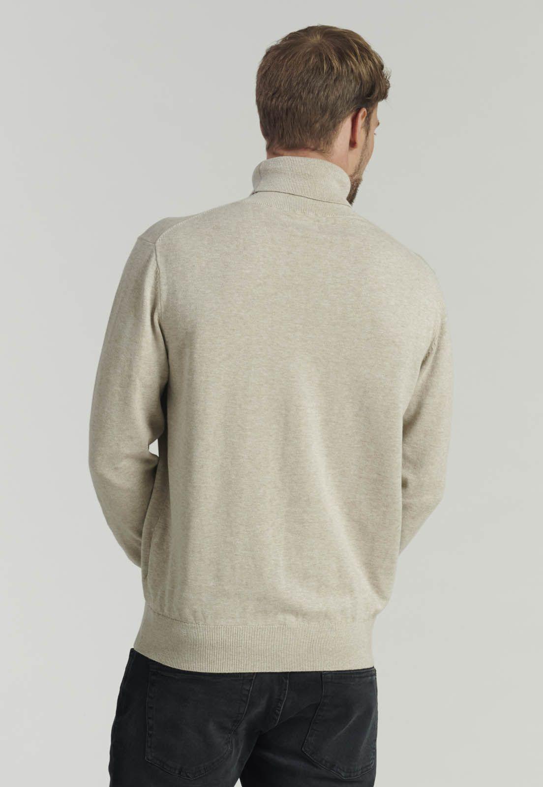 Sweater Turtle Neck F Smart Casual Dk Oyster-3