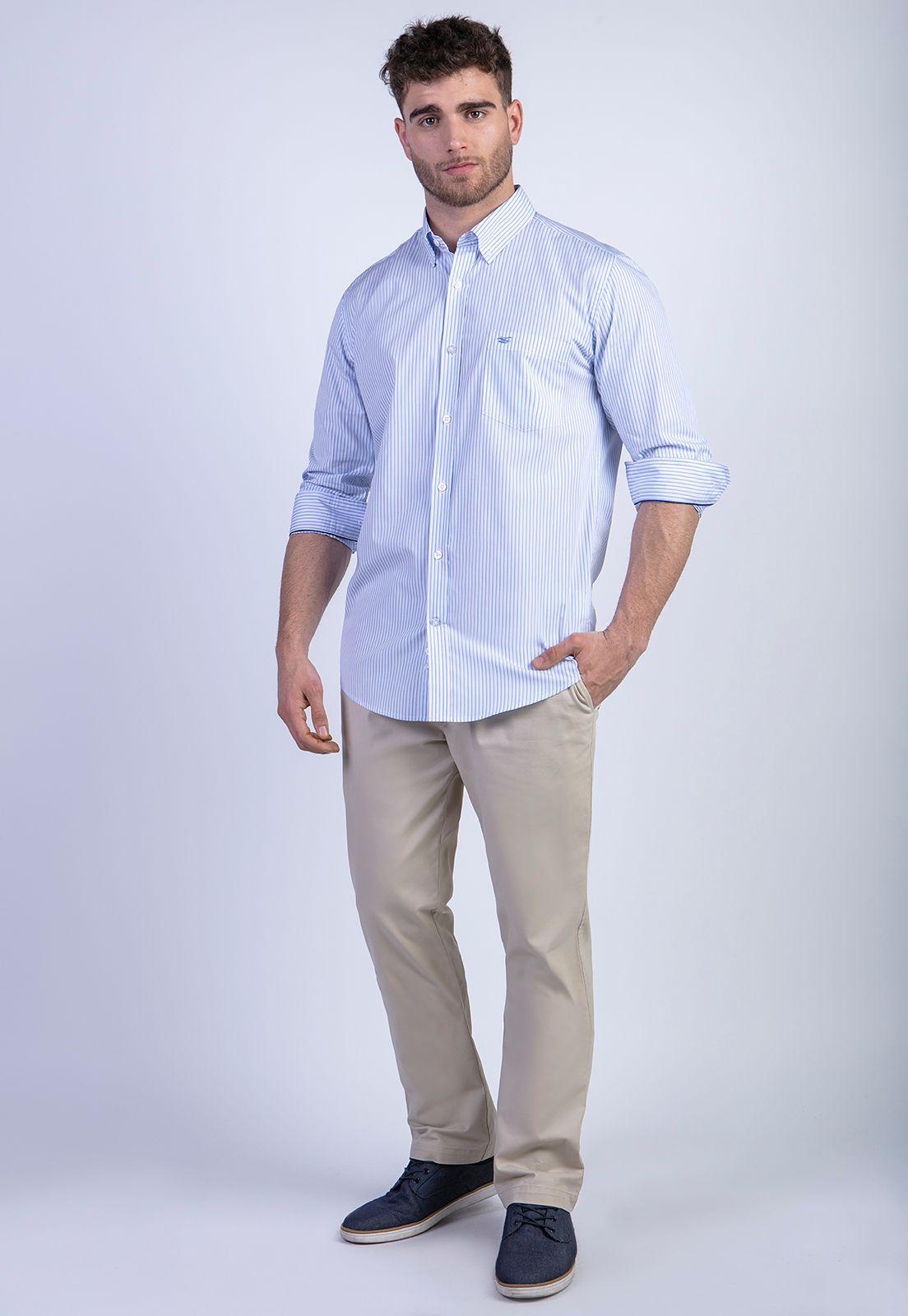 Pantalón Twill Without Pleats L/31 Sand-2