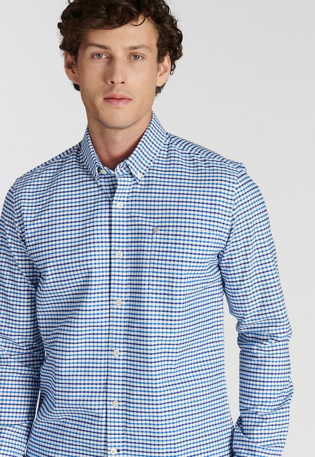 Camisa Benjamin Heritage Navy-2