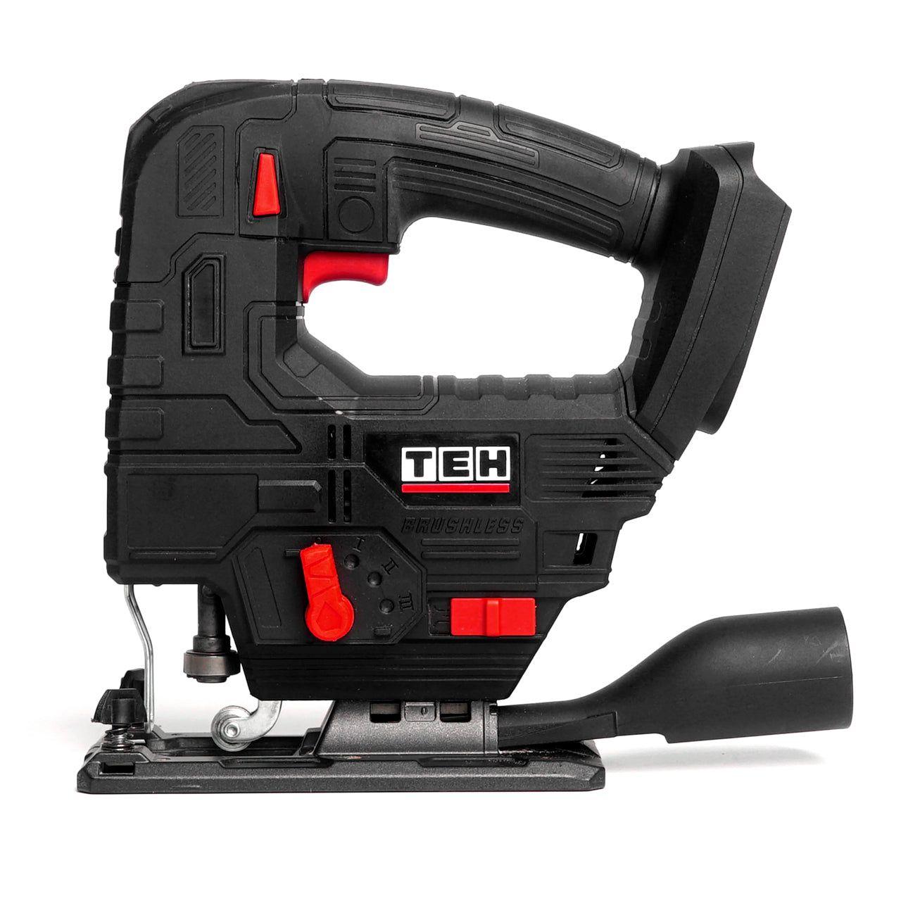 Sierra Caladora Inalámbrica 20V 100mm + 1 Batería + Cargador TEHTOOLS-8