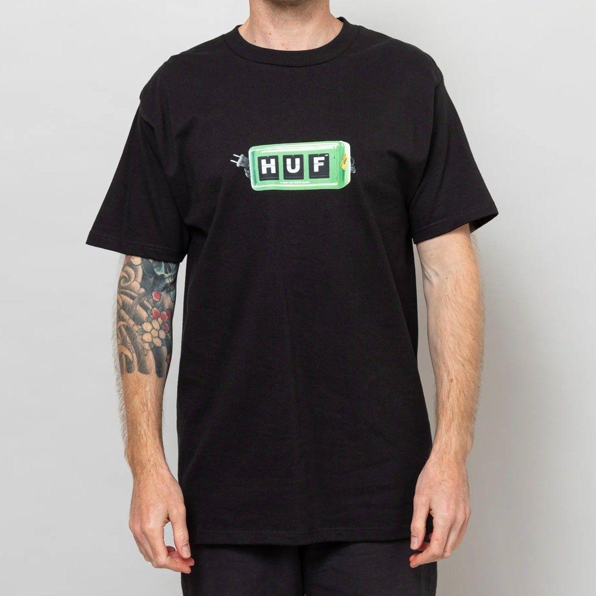 Polera HUF Countdown S S Tee Black-2
