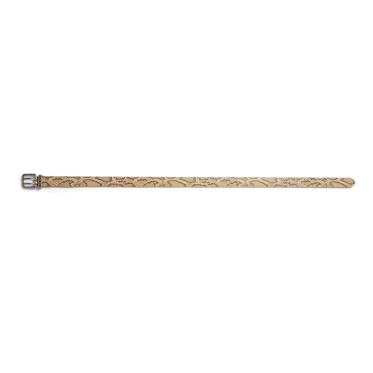 Cinturon HUF Fuck It Snakeskin Belt Borwn-2