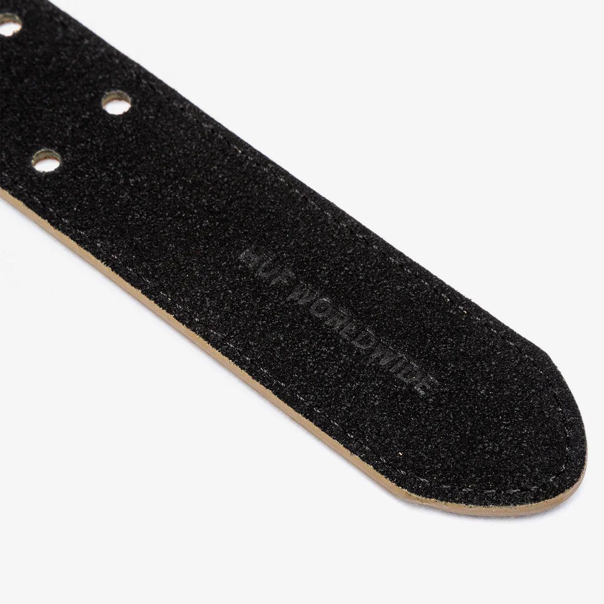 Cinturon HUF Fuck It Snakeskin Belt Borwn-3