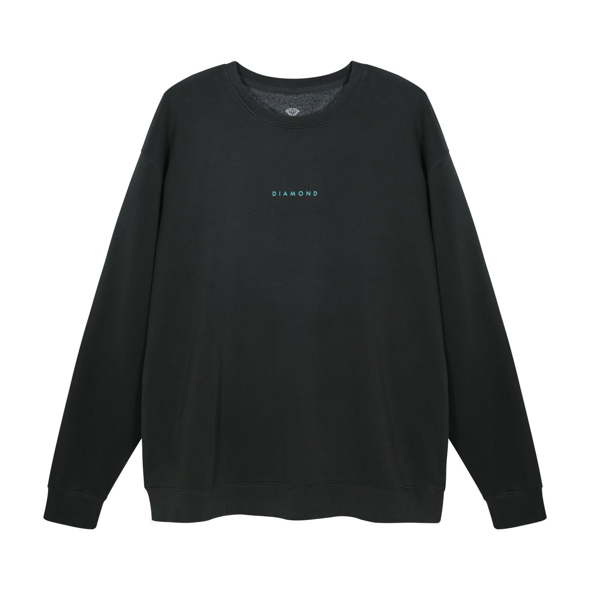 Poleron DIAMOND Logo Crewneck Black-0