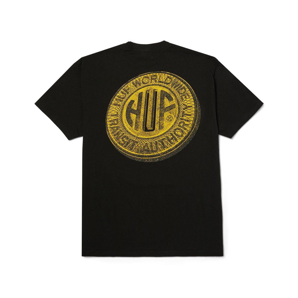 Polera HUF Token S S BLack-2