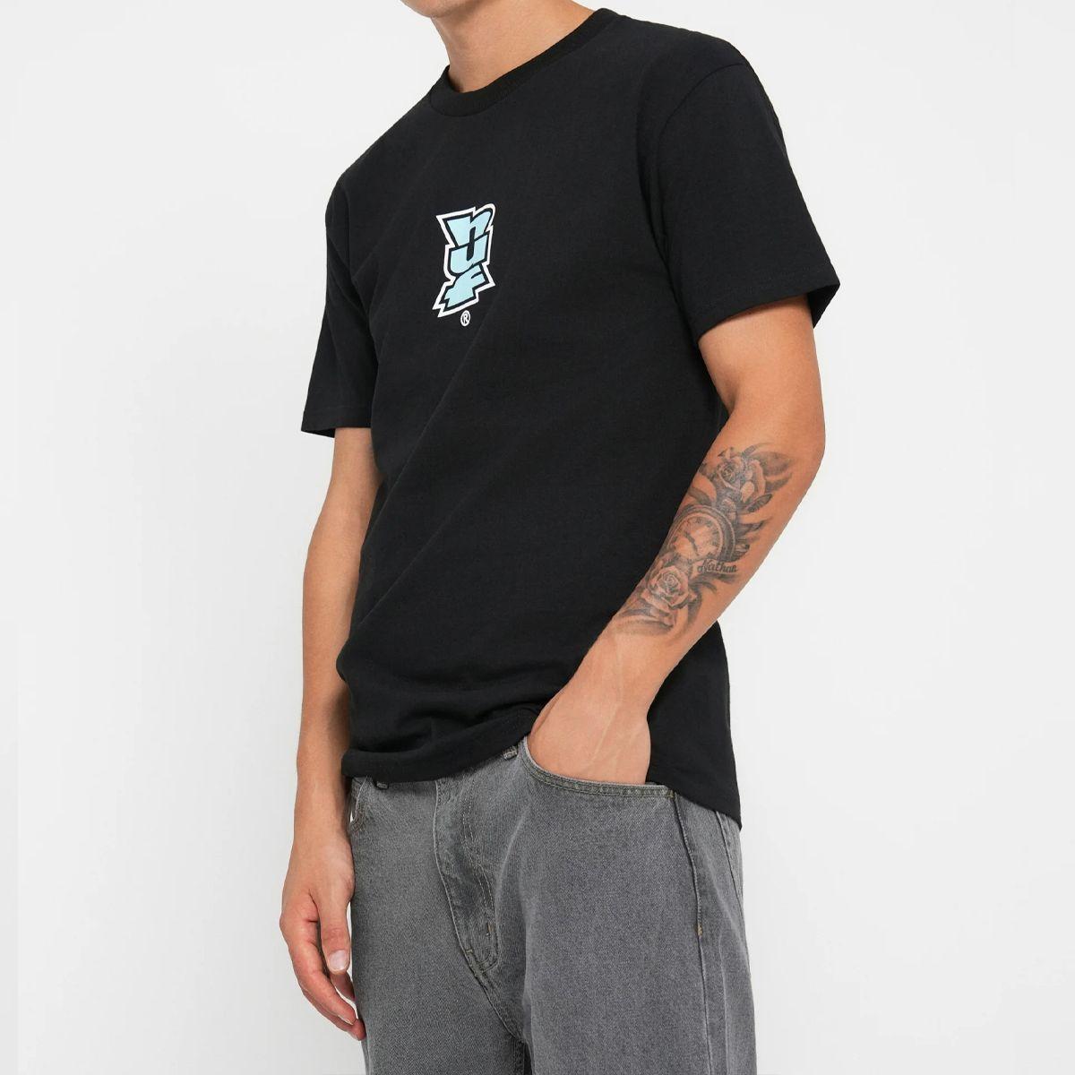 Polera HUF Megablast Multi S S Tee Black-2