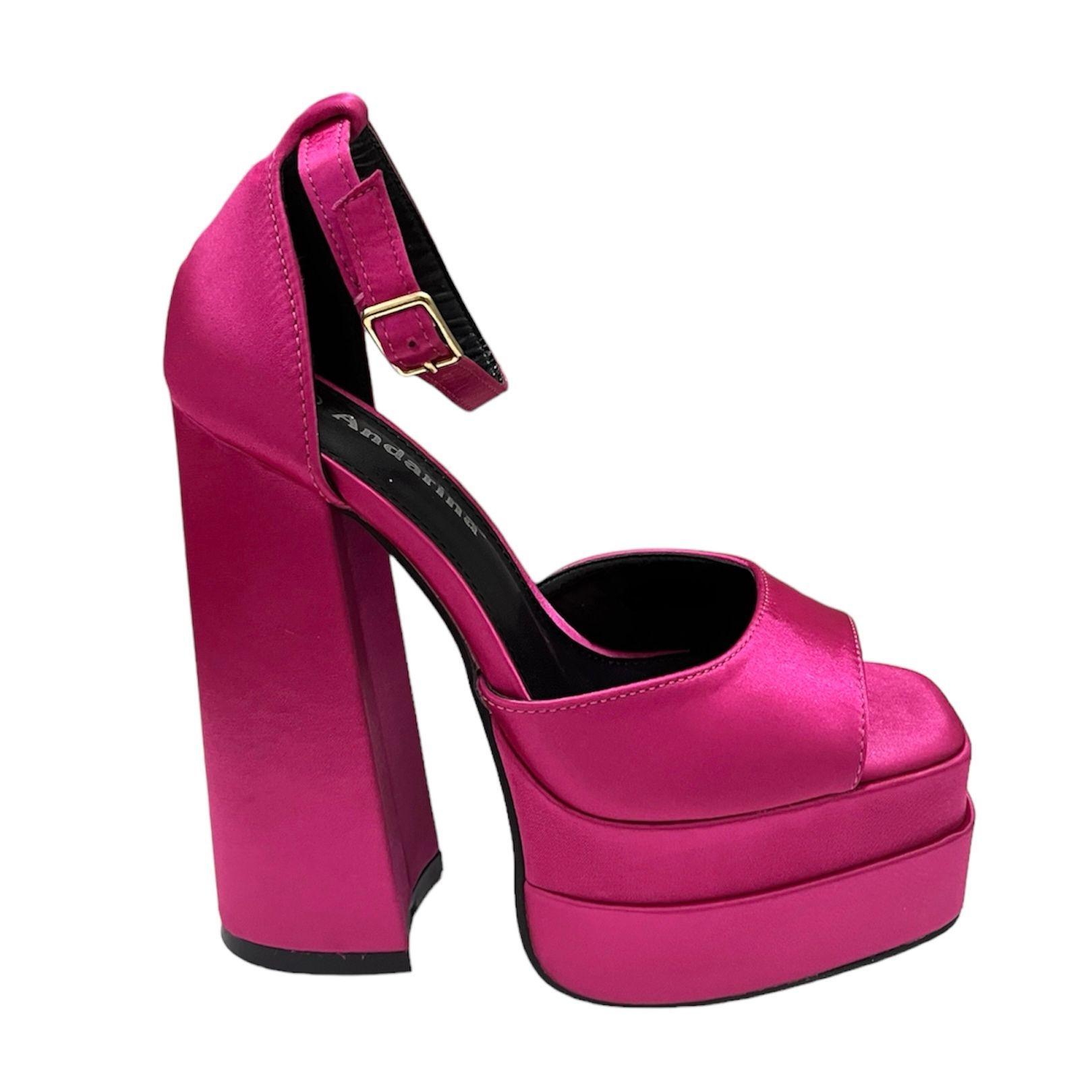 Sandalias tacón satin-0