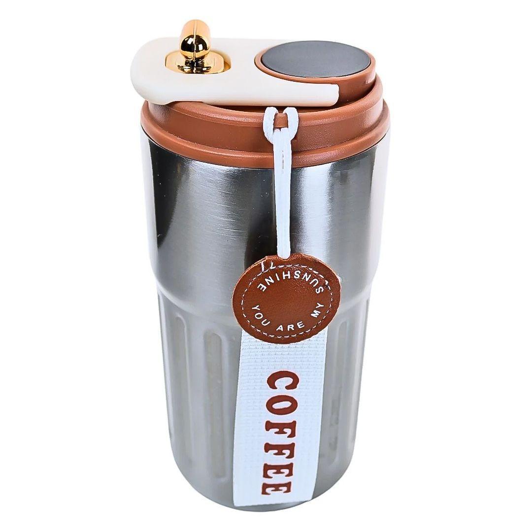 Vaso Termico de Acero Inoxidable con Termometro 460 ml-4