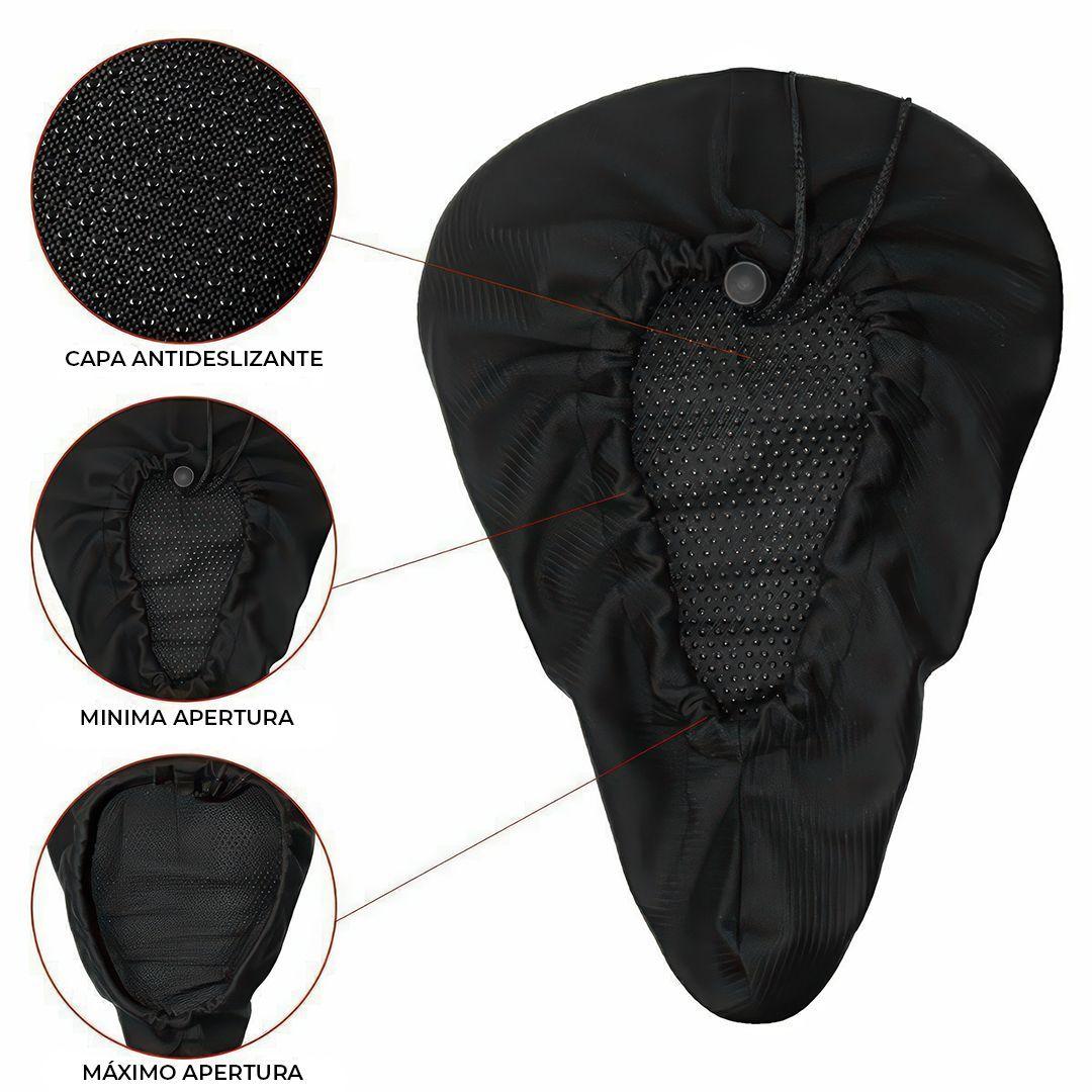 Cubre sillin bicicleta gel ancho-1
