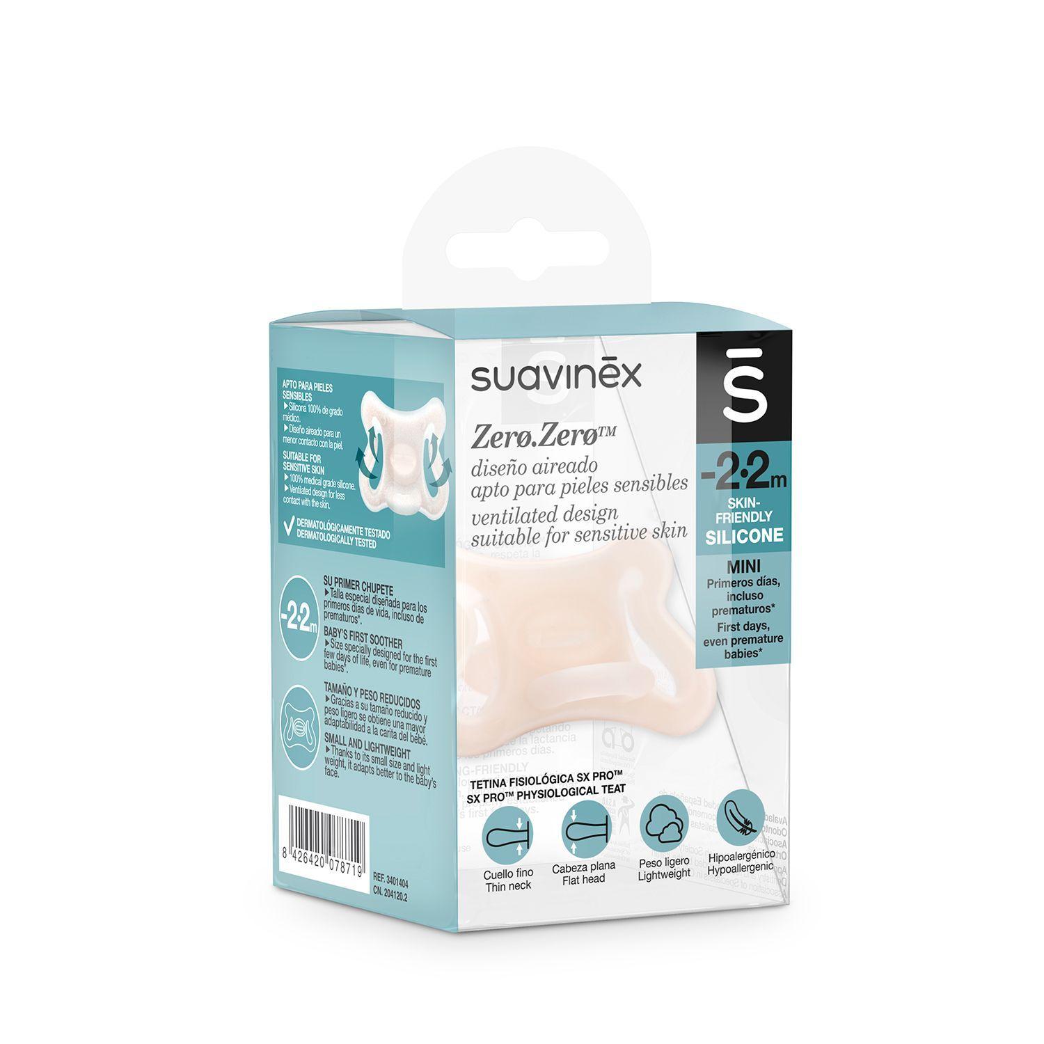 Chupete Zero Zero Tetina Fisiológica Sx Pro Silicona -2 a 2 meses (Prematuro)-3
