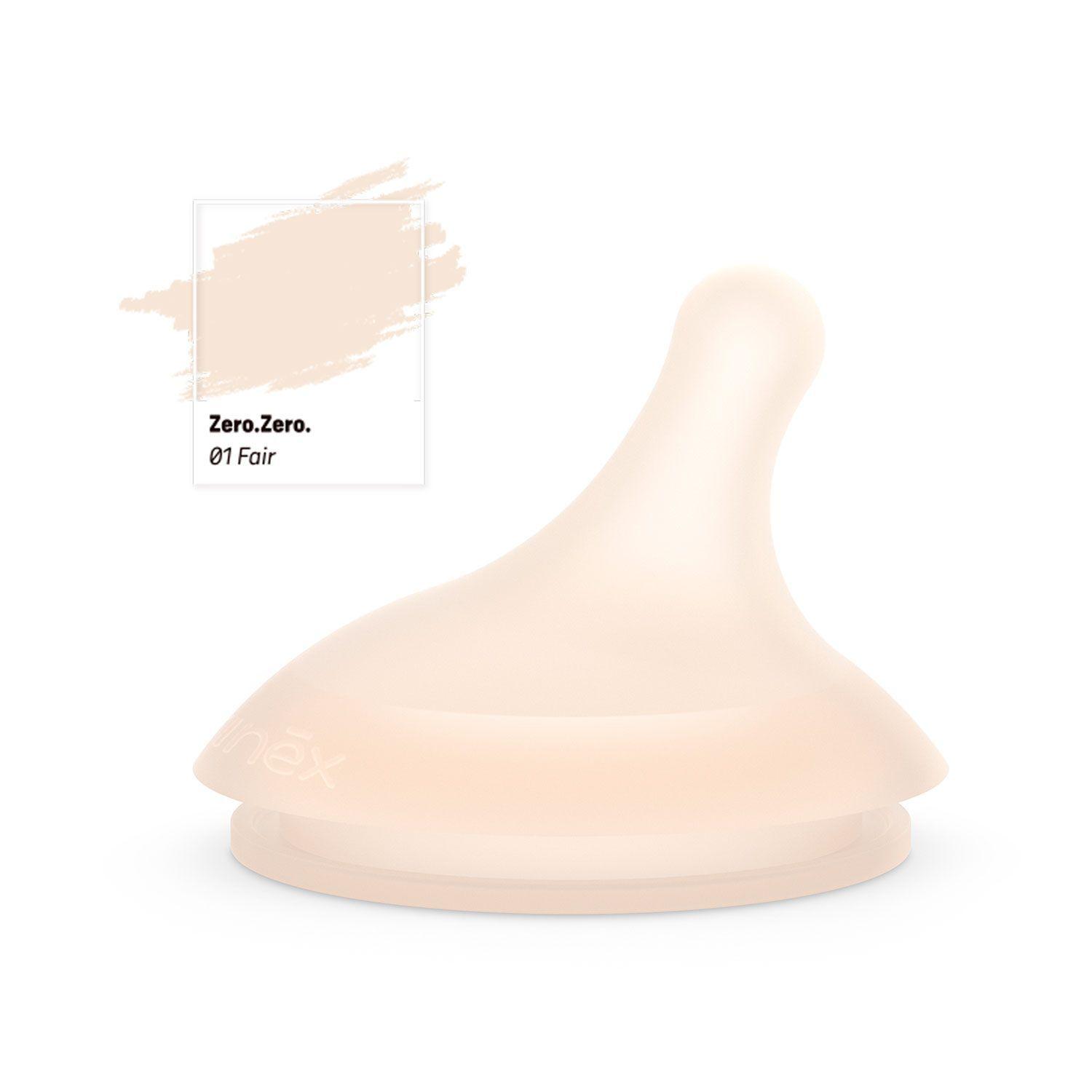 Repuestos de Tetina Zero Zero Fisiológica Silicona Flujo Adaptable +0 meses Fair-0
