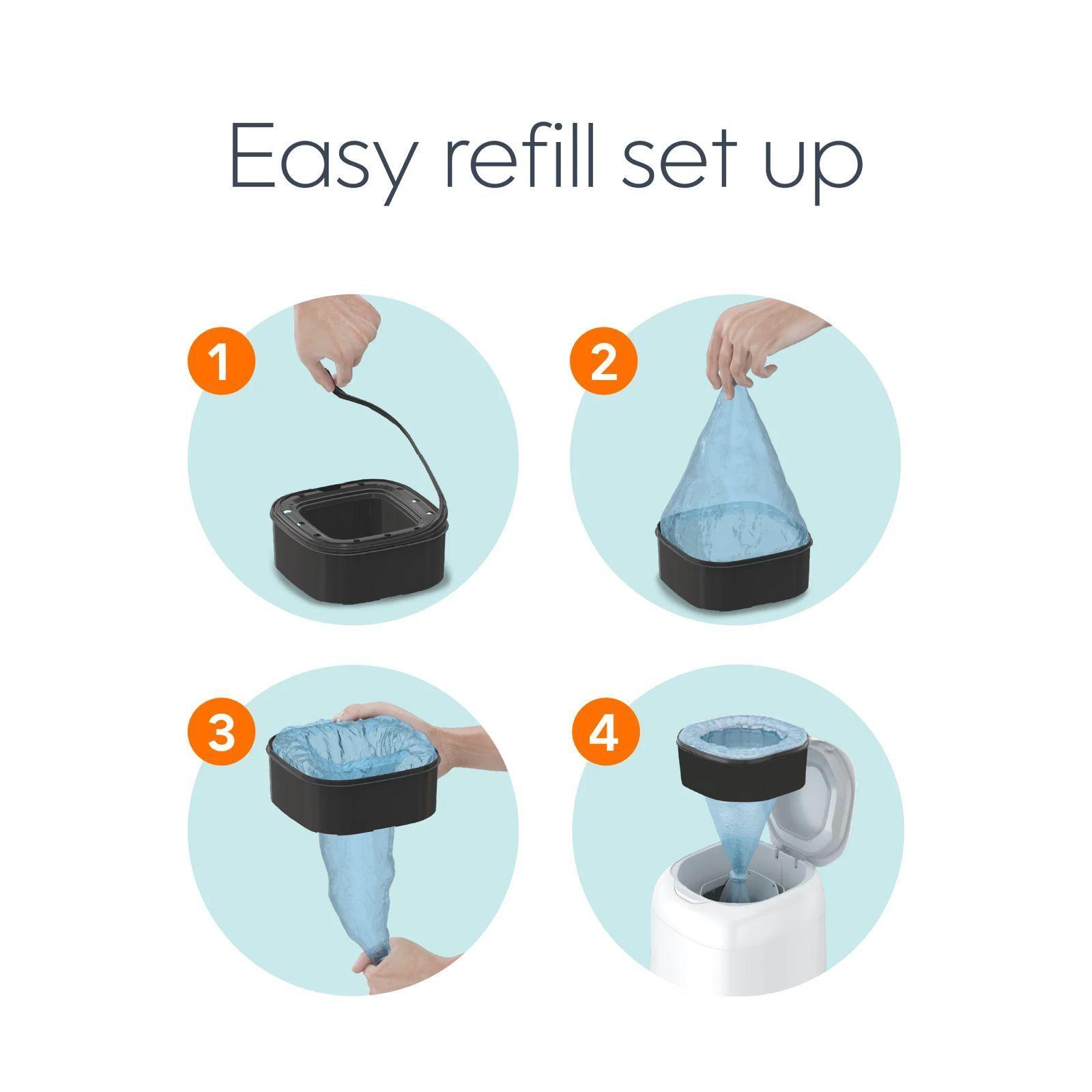 Recarga Diaper Genie® Cuadrada – Bolsa Repuesto 810 Pañales-3
