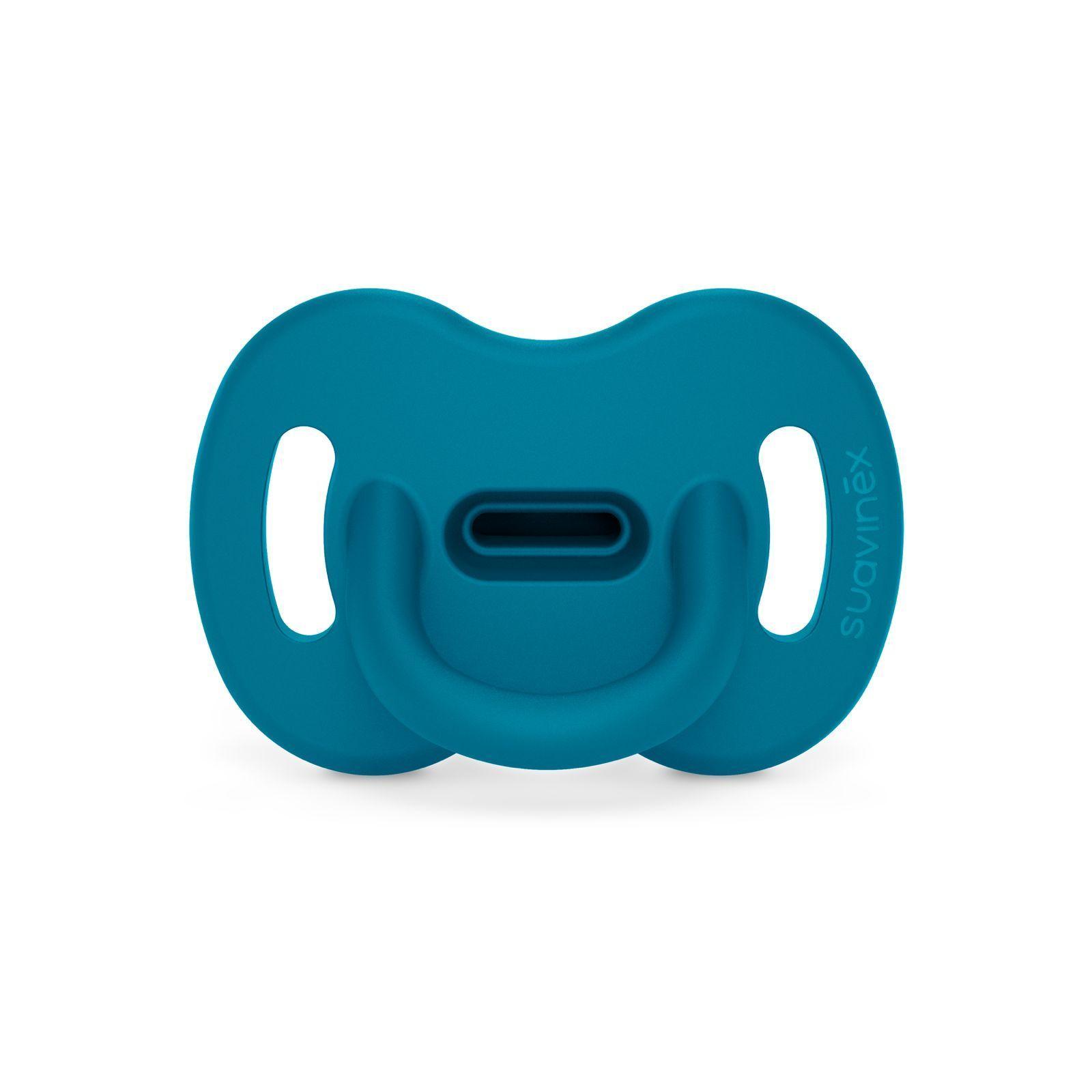 Chupete 6-18 M Todosilicona Fisiológico Sx Pro Intense Azul-0