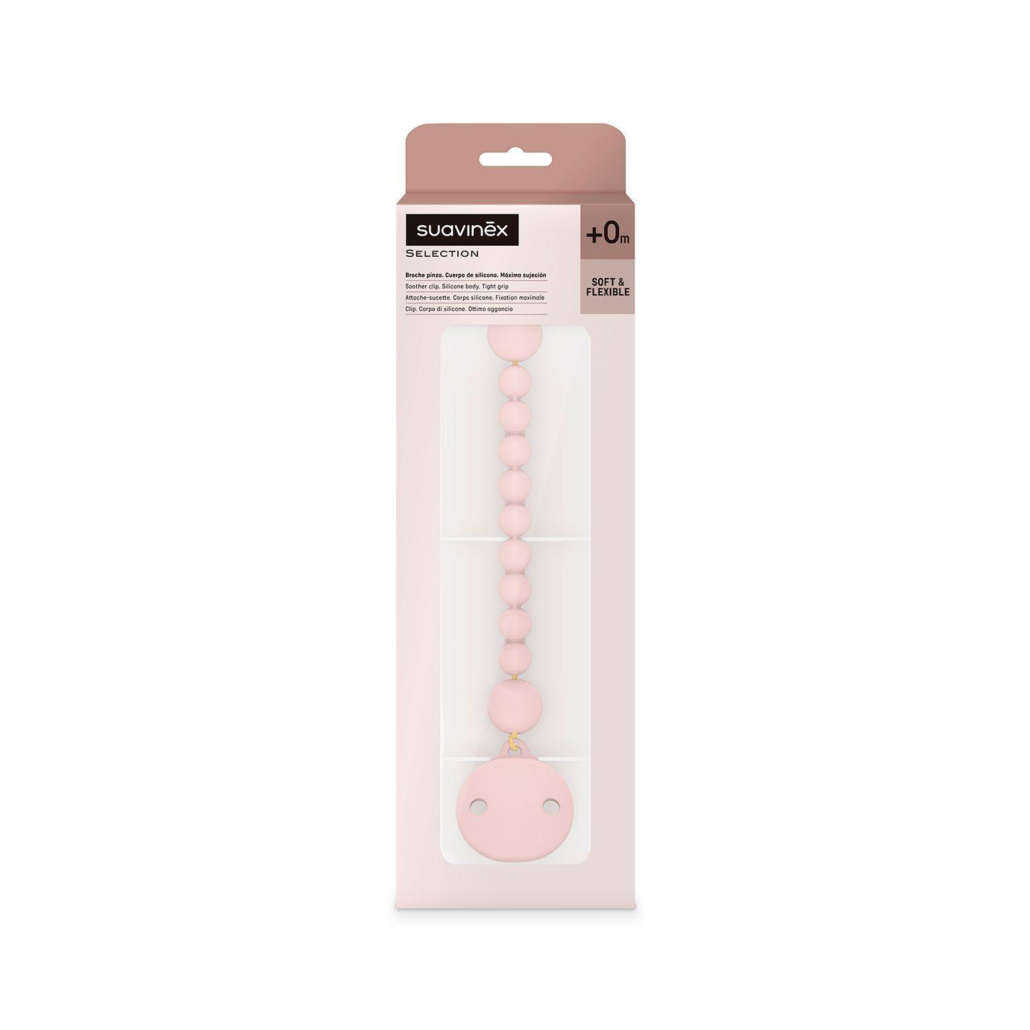 Broche Bolitas Silicona Colour Essence Soft Rosa-2