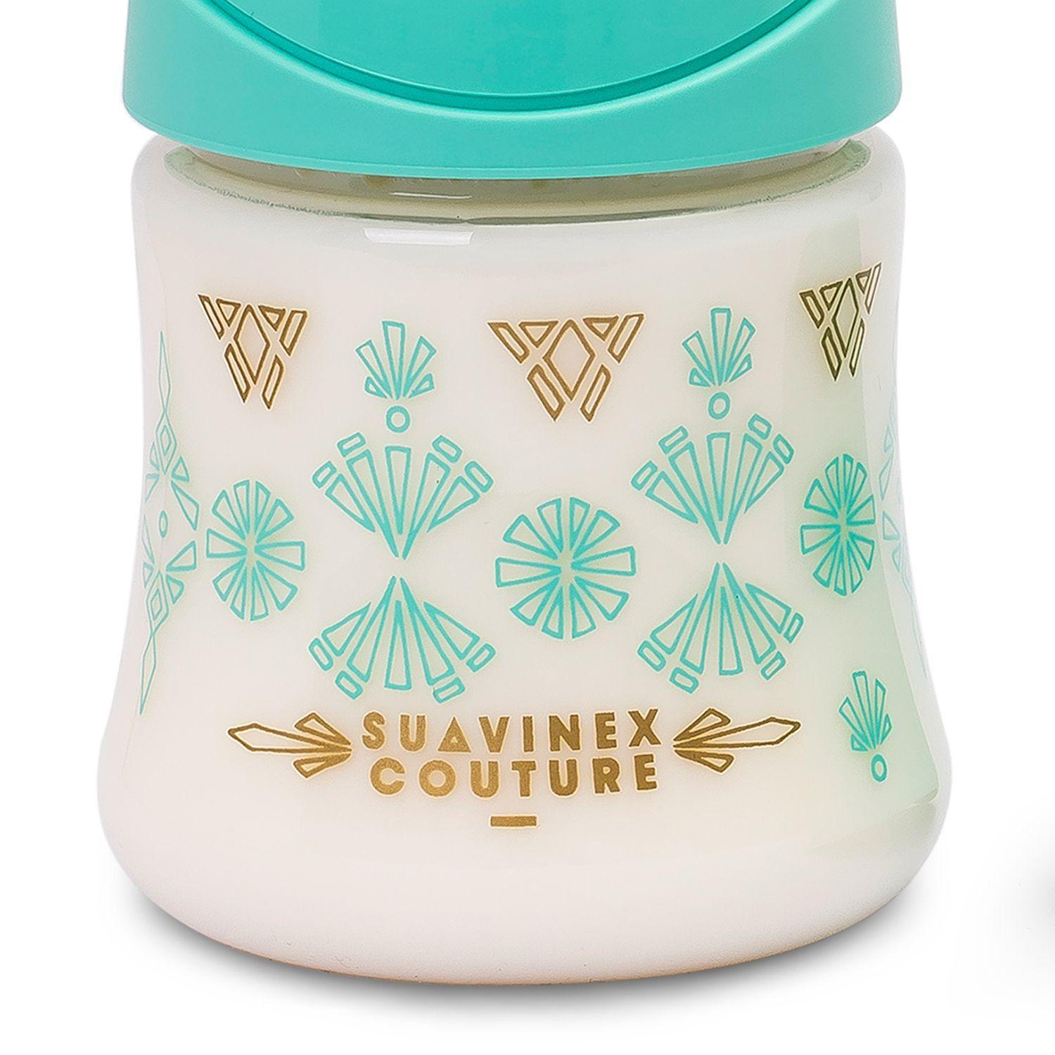MAMADERA 150 ML PREMIUM TETINA REDONDA SILICONA VERDE-3
