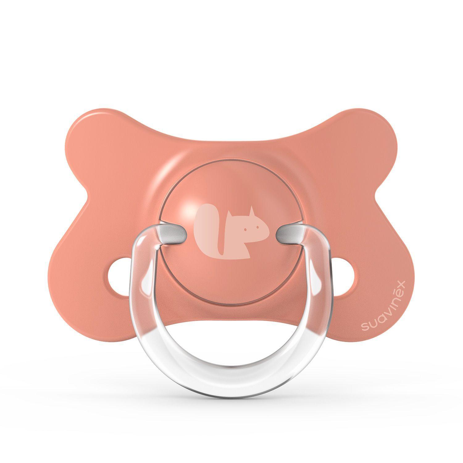 CHUPETE FUSION ANATOMICO SILICONA +18M MEMORIES ROSADO 2U-2