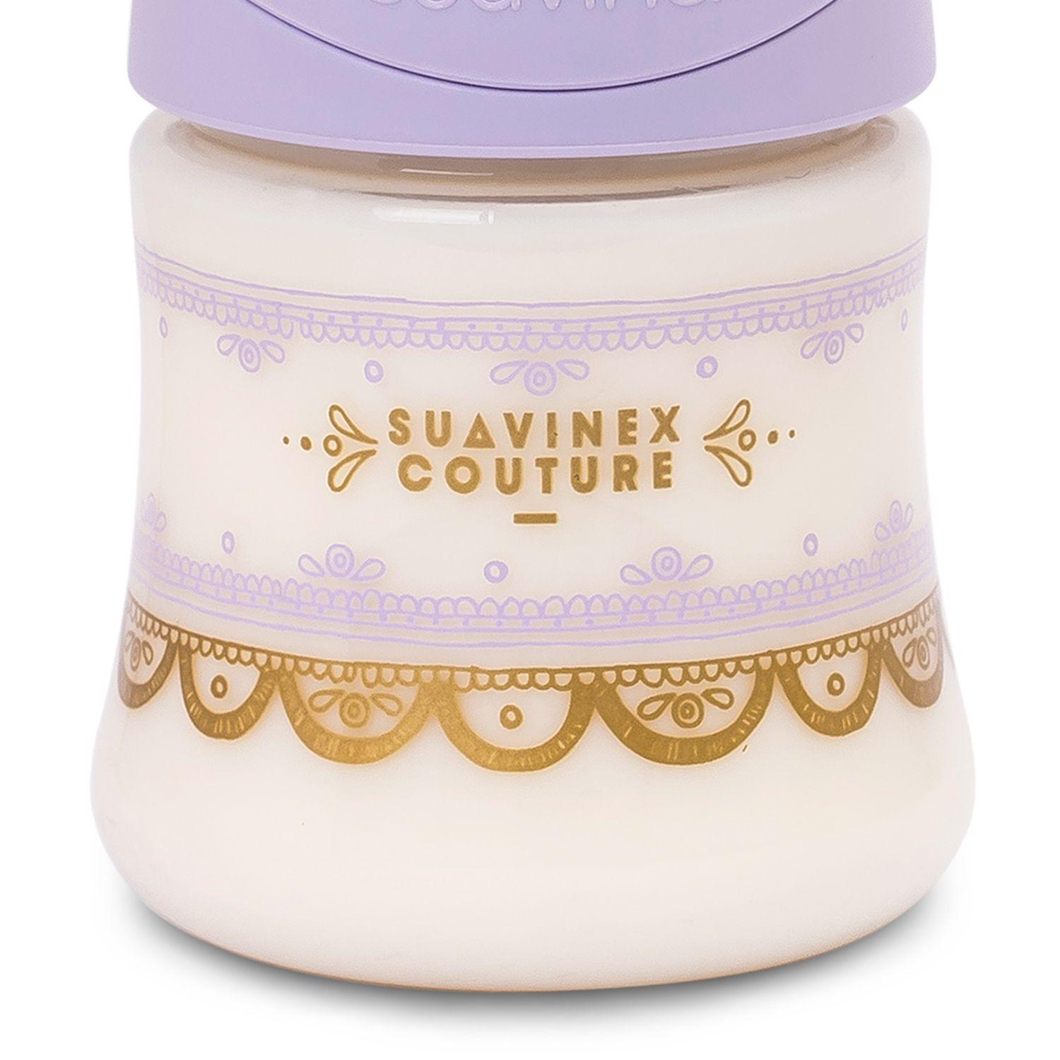 MAMADERA PREMIUM TETINA REDONDA SILICONA 150ML LILA-3
