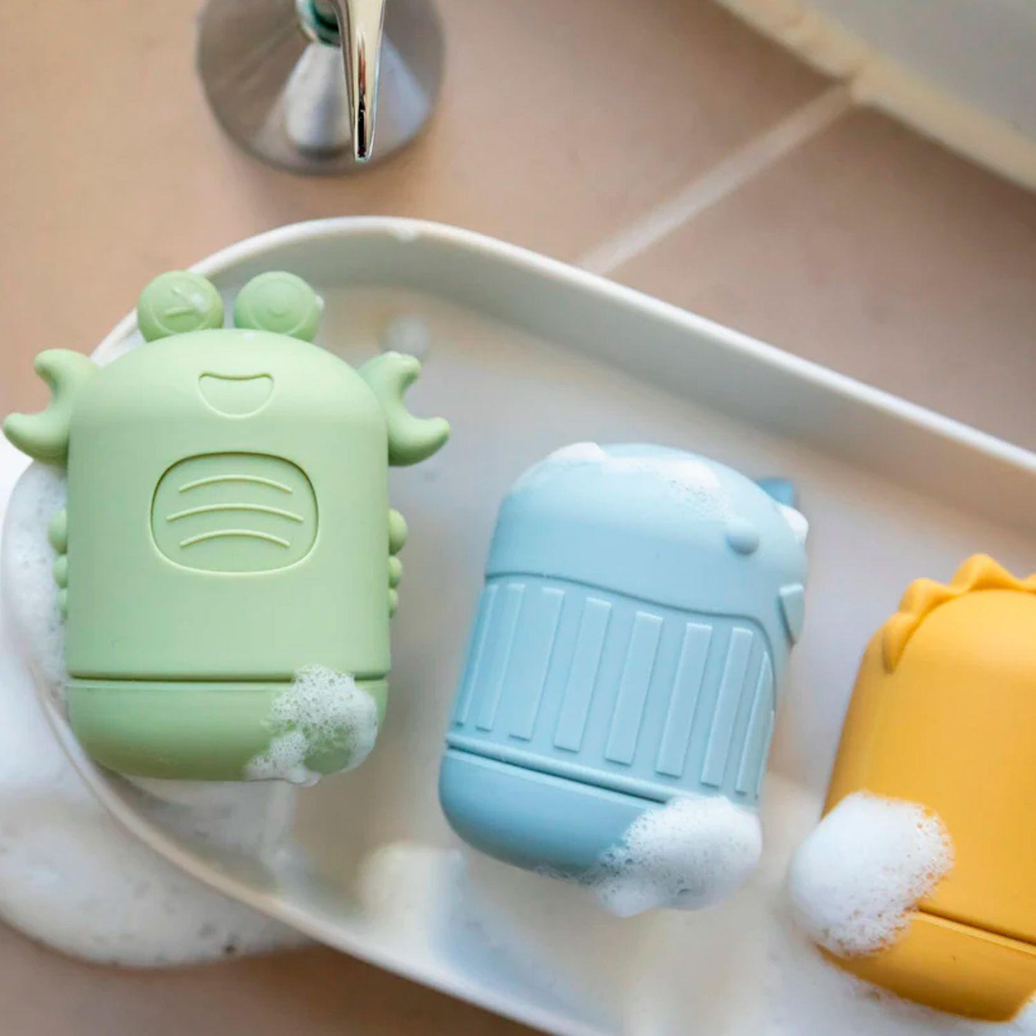 Baños Felices: Juguetes de Silicona para Bebés BBPro-4