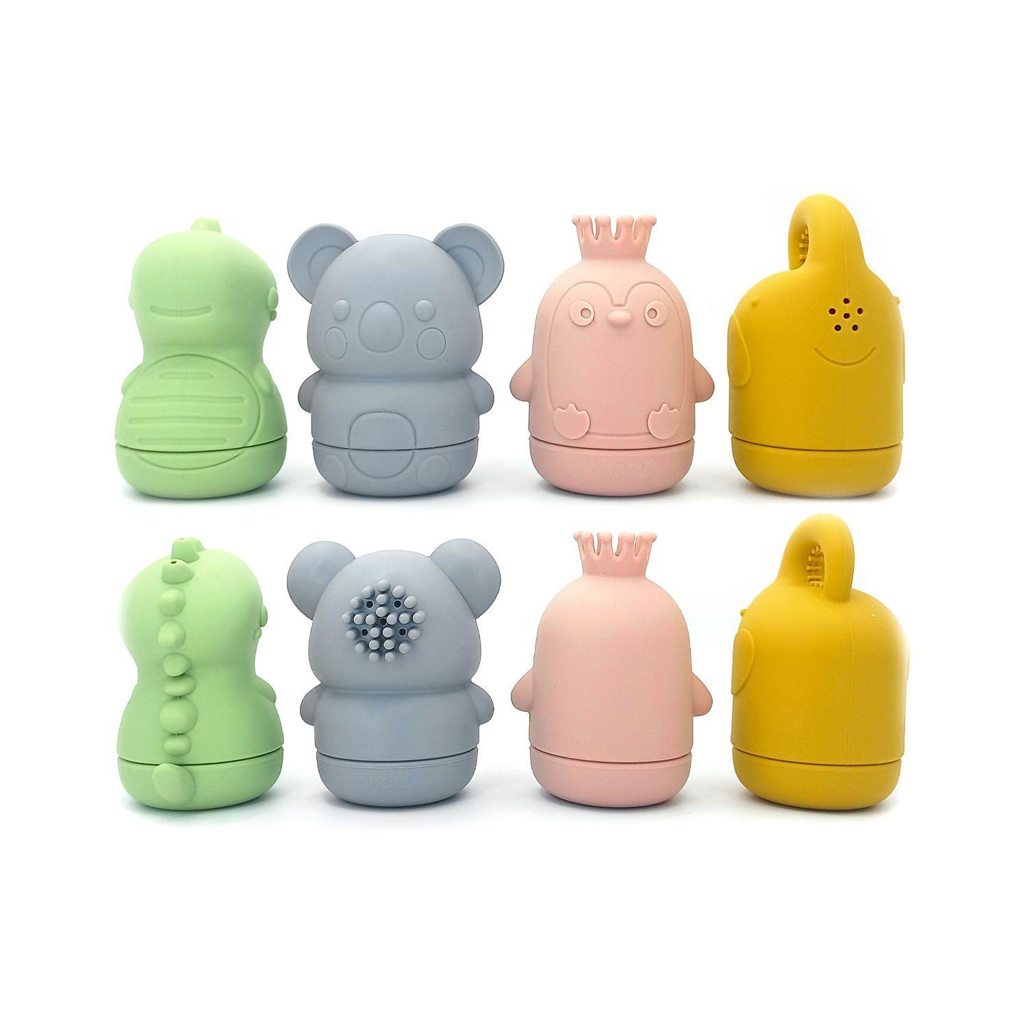 Baños Felices: Juguetes de Silicona para Bebés BBPro-6