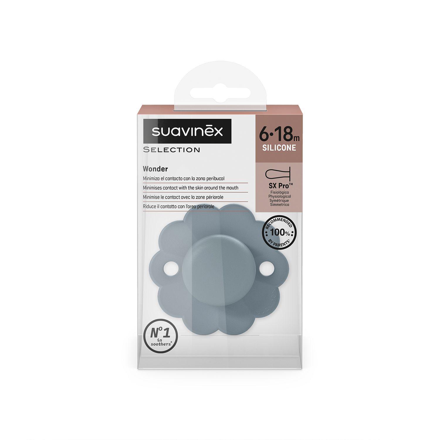 Chupete Wonder Spring Lake Tetina Fisiológica Sx Pro Silicona 6-18 meses-3
