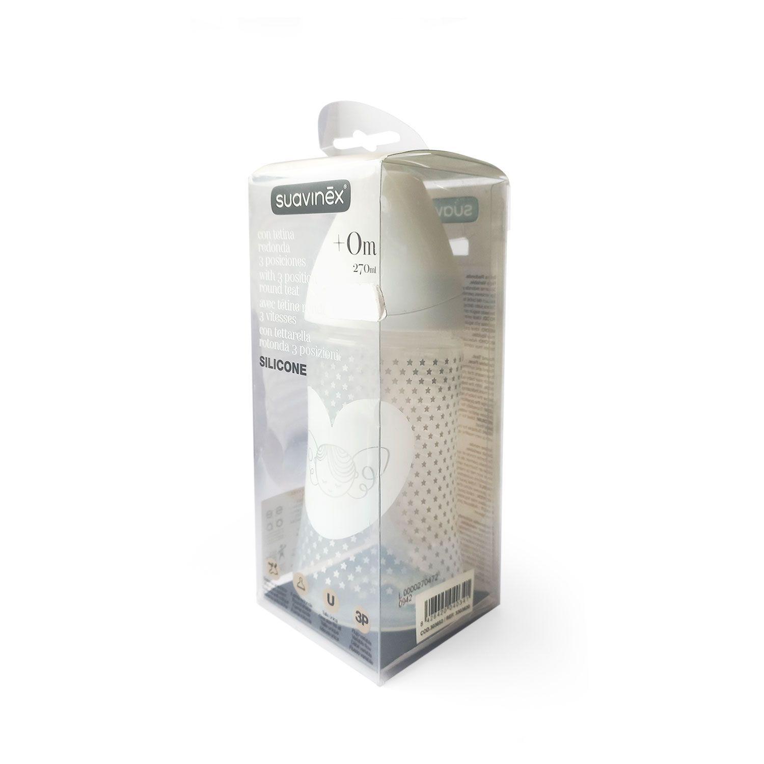 MAMADERA 270 ML TETINA REDONDA SILICONA INANDOUT WHITE-2