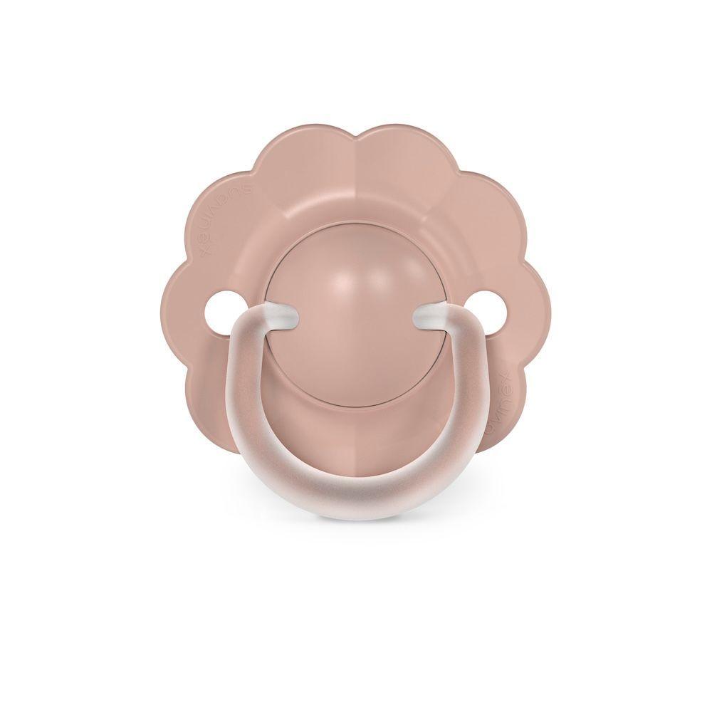 CHUPETE WONDER FISIOLOGICO SILICONA 0/6M LISO ROSA MEDIO-0