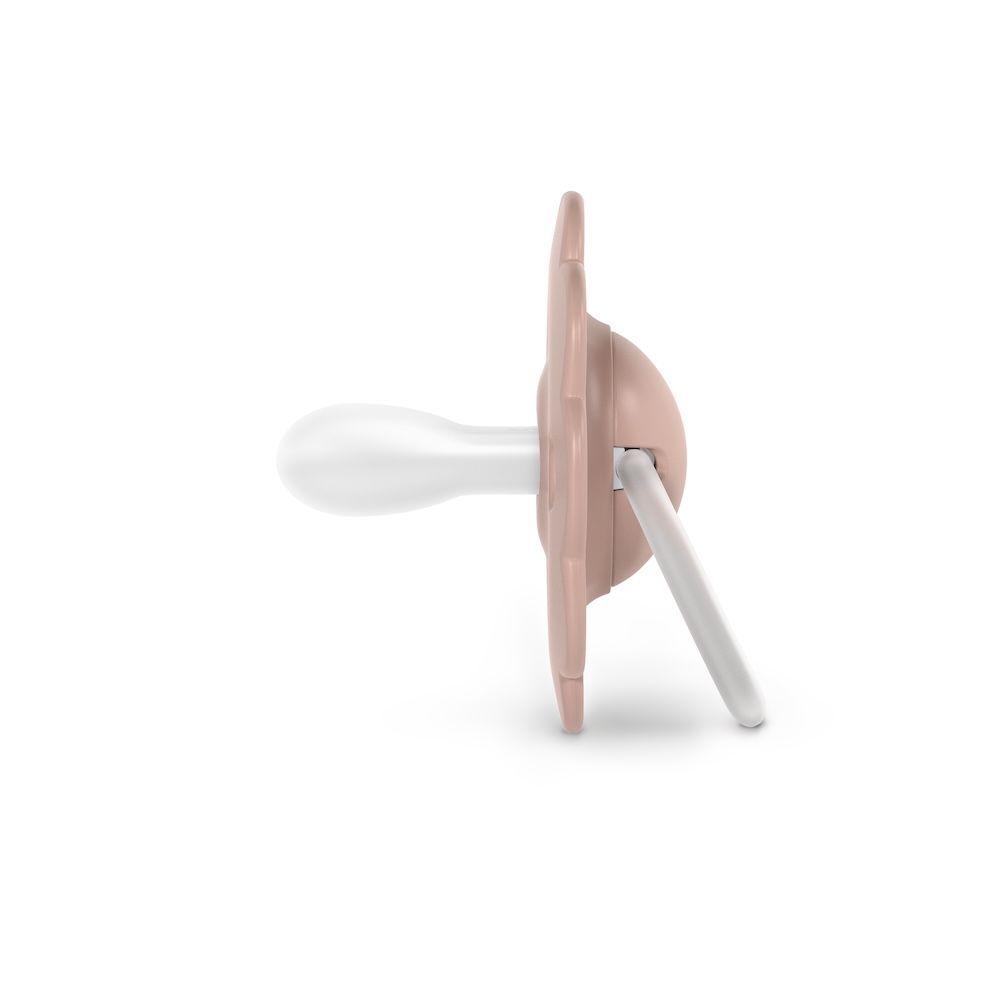 CHUPETE WONDER FISIOLOGICO SILICONA 0/6M LISO ROSA MEDIO-2