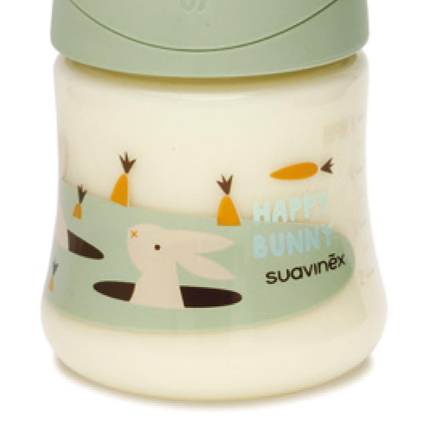 MAMADERA 150 ML TETINA ANATÓMICA LATEX 0-6M BUNNY/VERDE-2