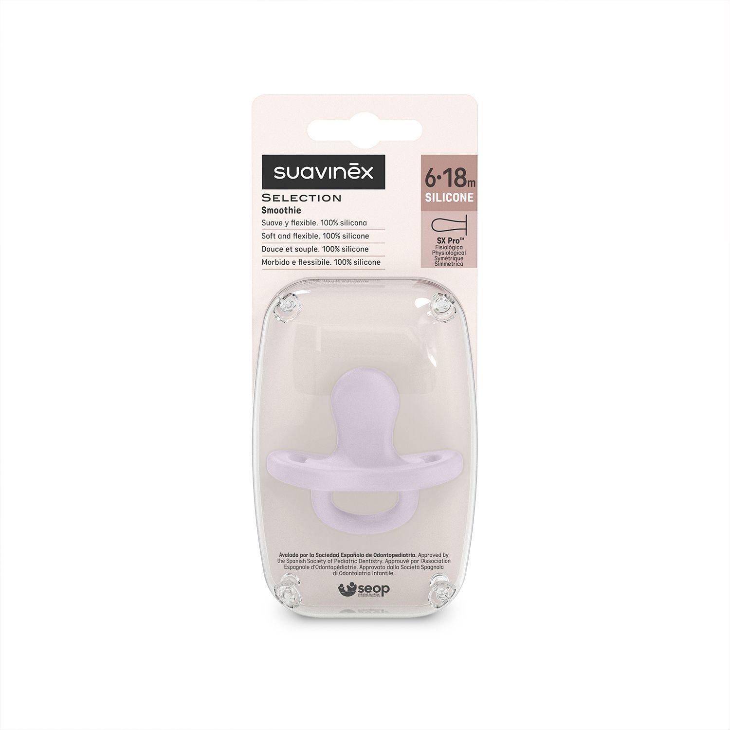 Chupete Lavender Colour Essence Tetina Fisiológica SX Pro Silicona 6-18 meses-2
