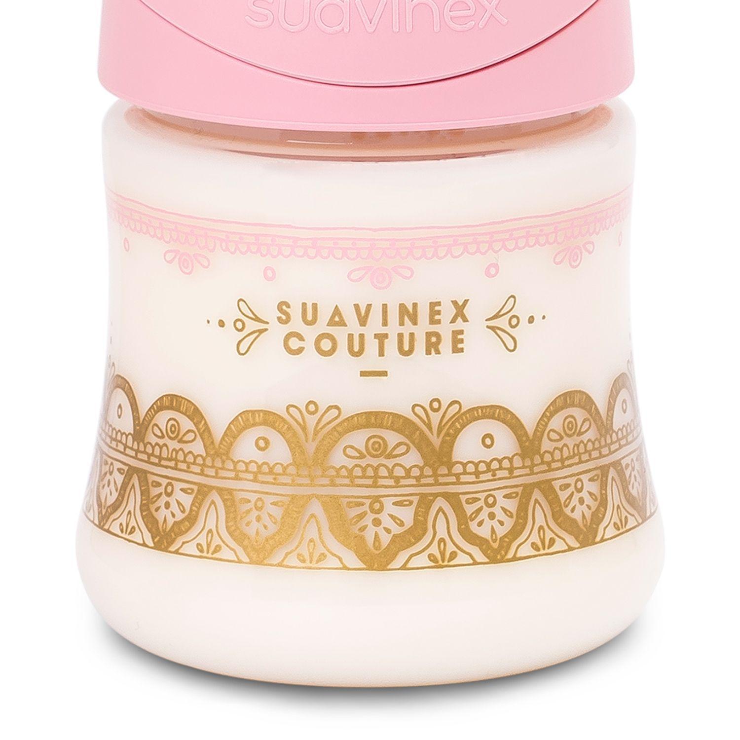MAMADERA 150 ML PREMIUM TETINA REDONDA SILICONA ROSADA-2