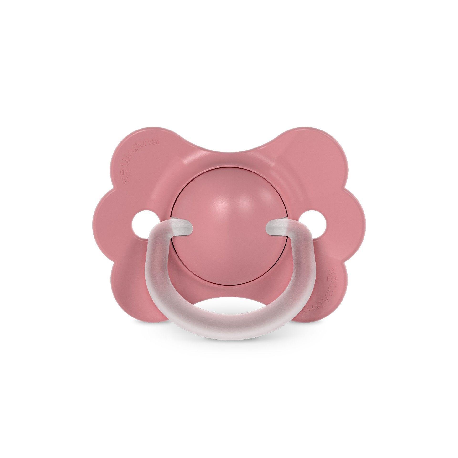 CHUPETE WONDER BUTTERFLY FISIOLOGICO SILICONA 6-18M LISO ROSA-0