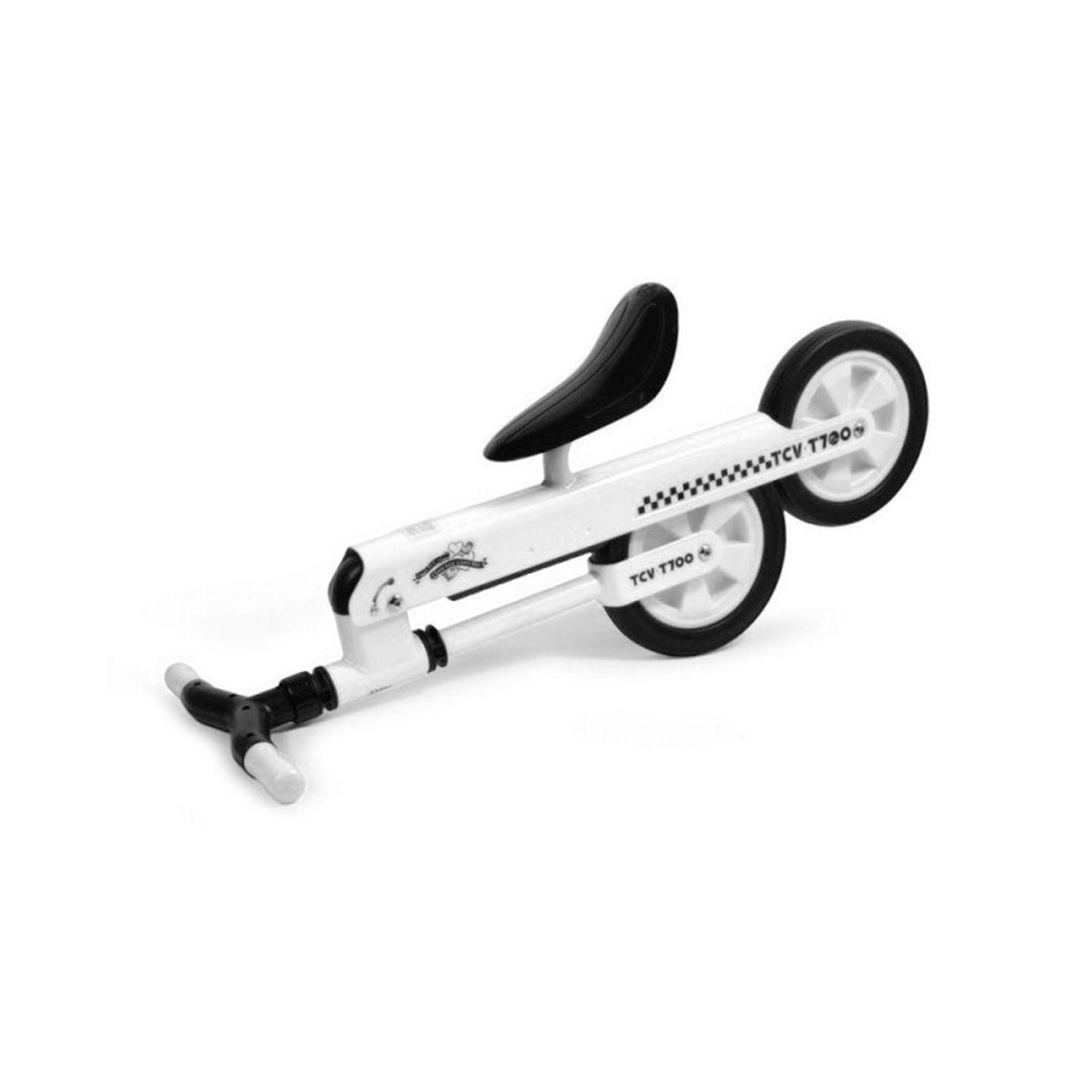 BICICLETA DE BALANCE PLEGABLE BLANCA-2