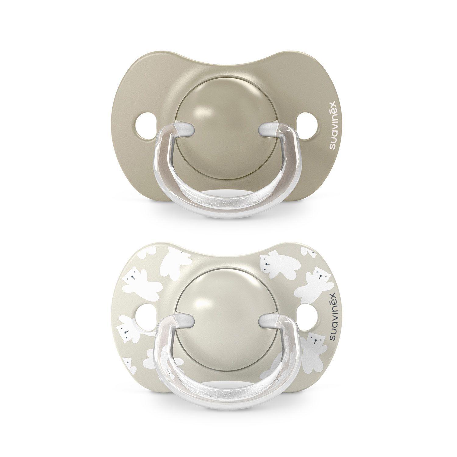 Chupete 6 18 Meses Fisiol gico Silicona Wild Beige-0
