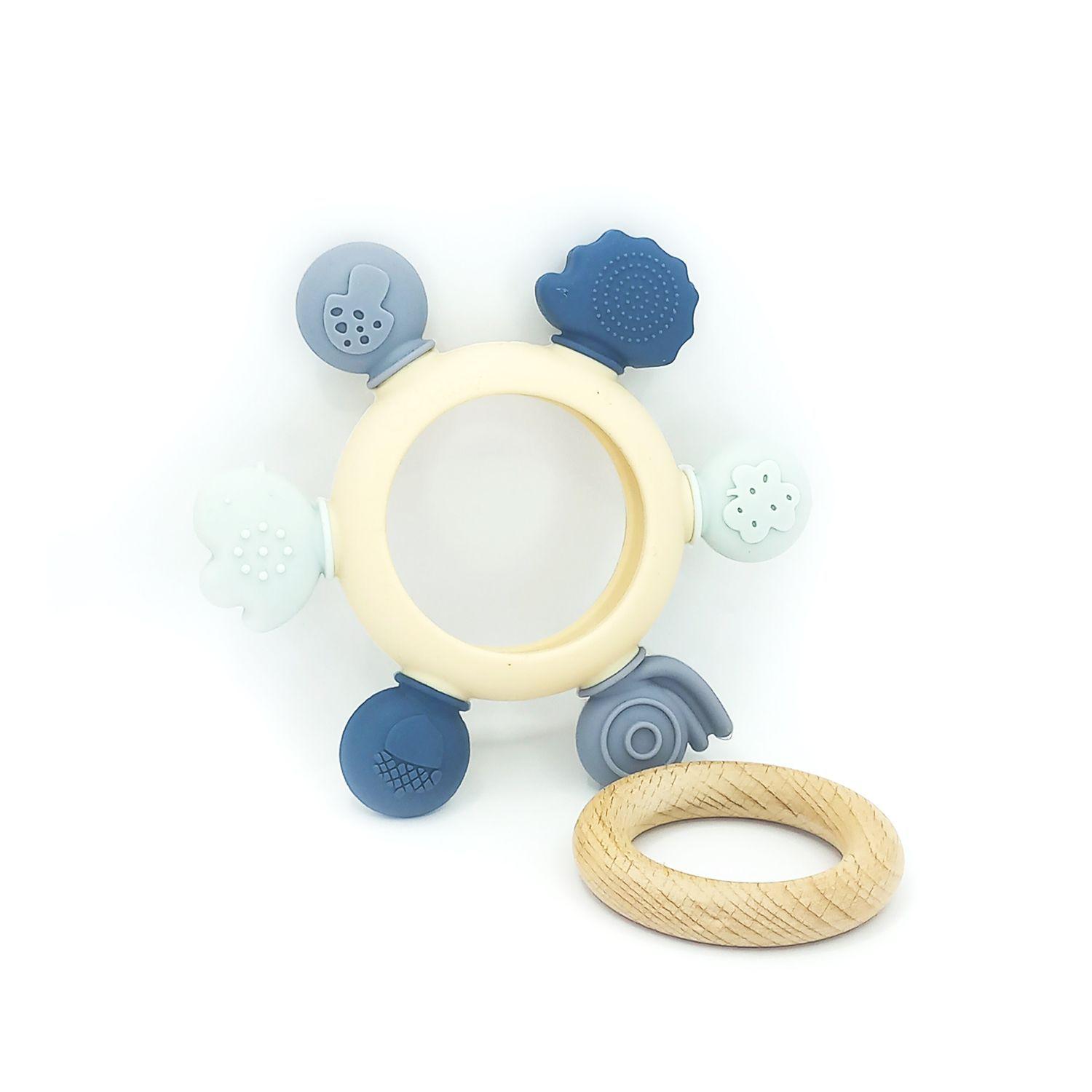 Alivio Suave y Seguro: Mordedor Rueda de Silicona BBPro-2