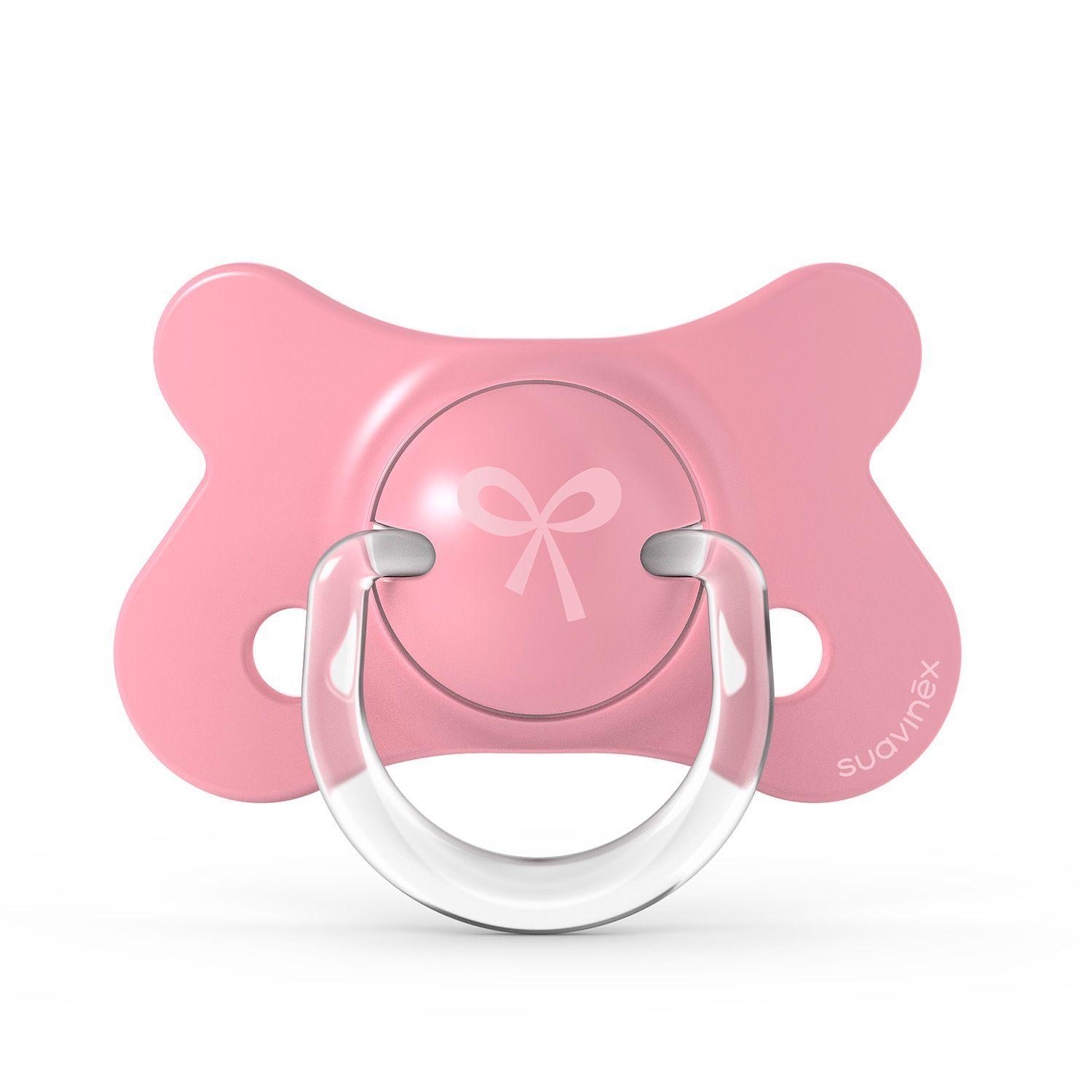 CHUPETE FUSION ANATOMICO SILICONA 4/18 MESES MEMORIES ROSADO-2