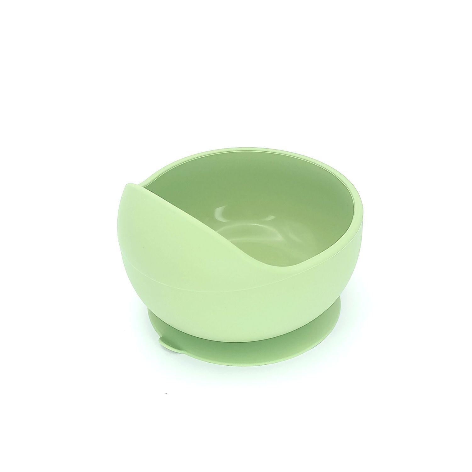 El Set Perfecto para tu Bebé: Plato de Silicona con Cuchara BBPro-3