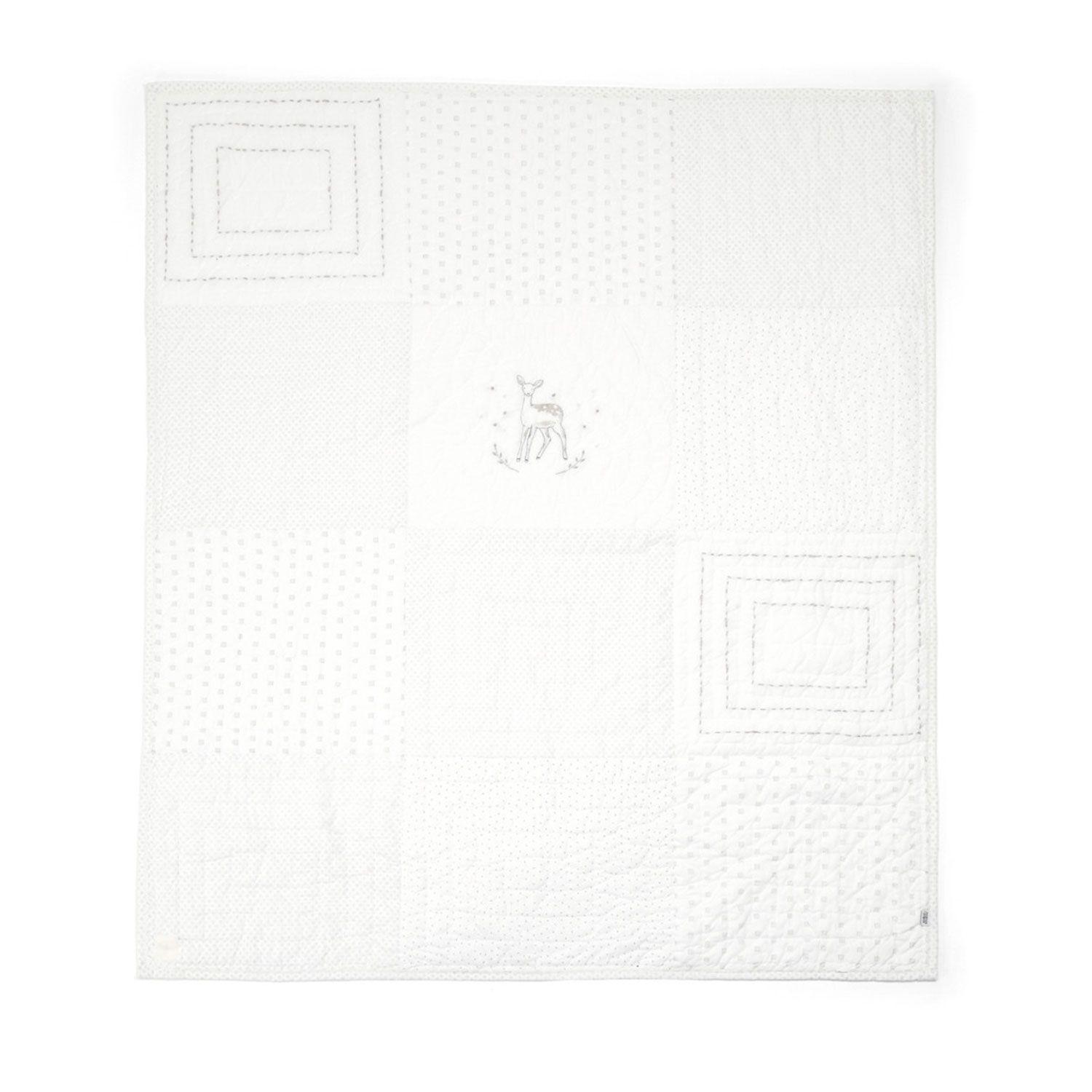 COBERTOR CUNA PATCHWORK 100X120 cm-0